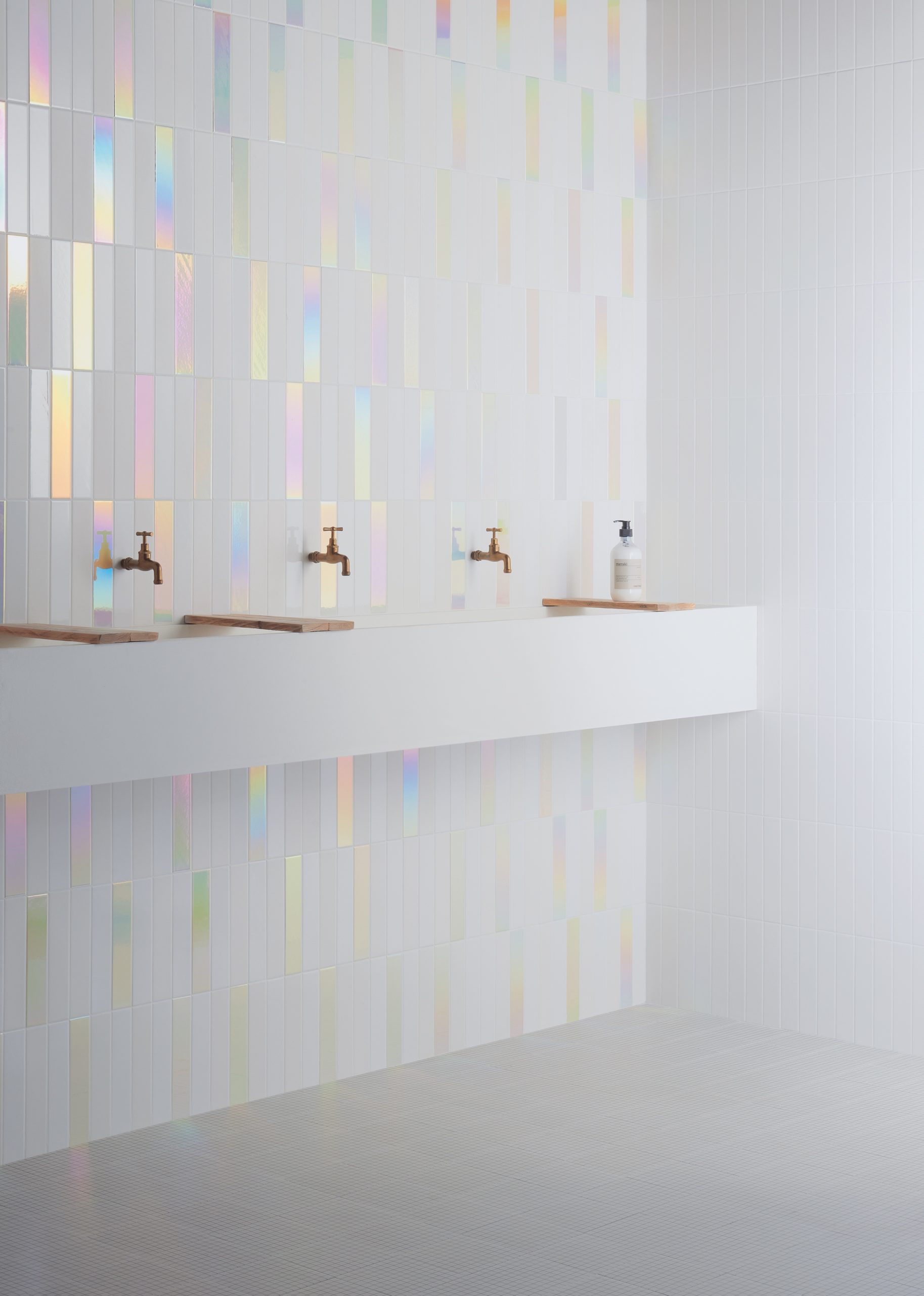 Tiles from Nemo Tile + Stone's Glow collection.