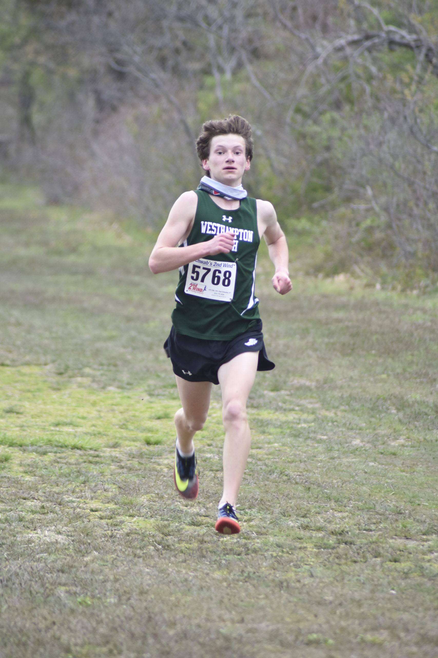 Max Haynia of Westhampton Beach placed second in the 'B' race.