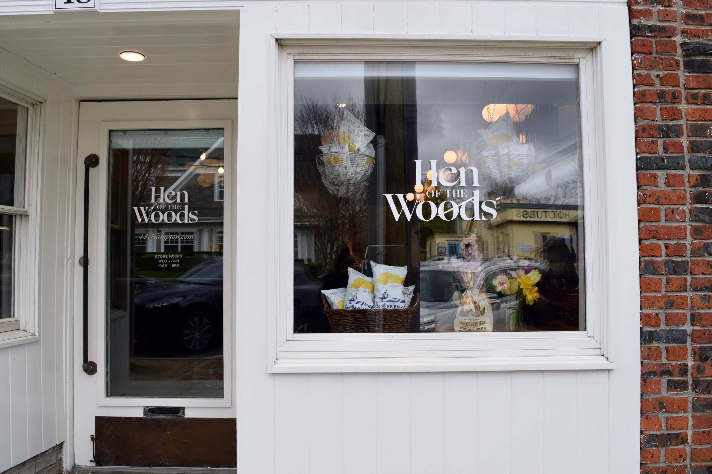 Hen of the Woods market opens this week in Southampton.