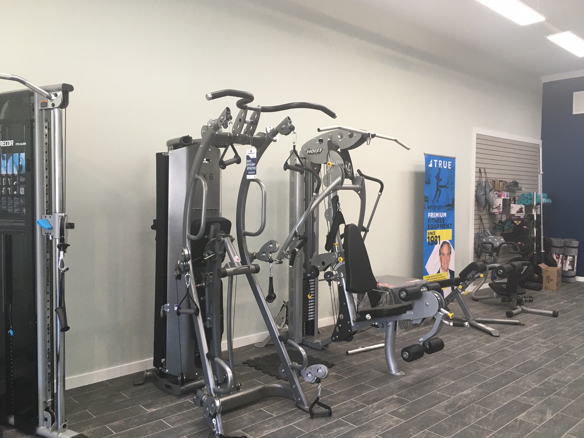 Gym Tech on Hill Street in Southampton Village offers home and commercial fitness equipment.
