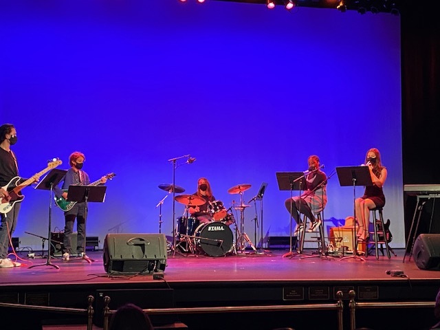 Jazz Band 101 performing at WHBPAC.
