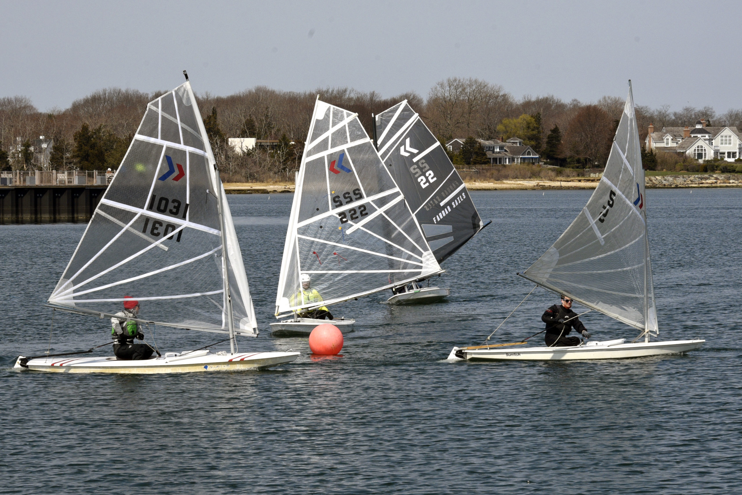 From left; Rachel Beardsley (#1031), Mark Webber (#222), Scott Sandell (#22) and Simon Jesen (#5).