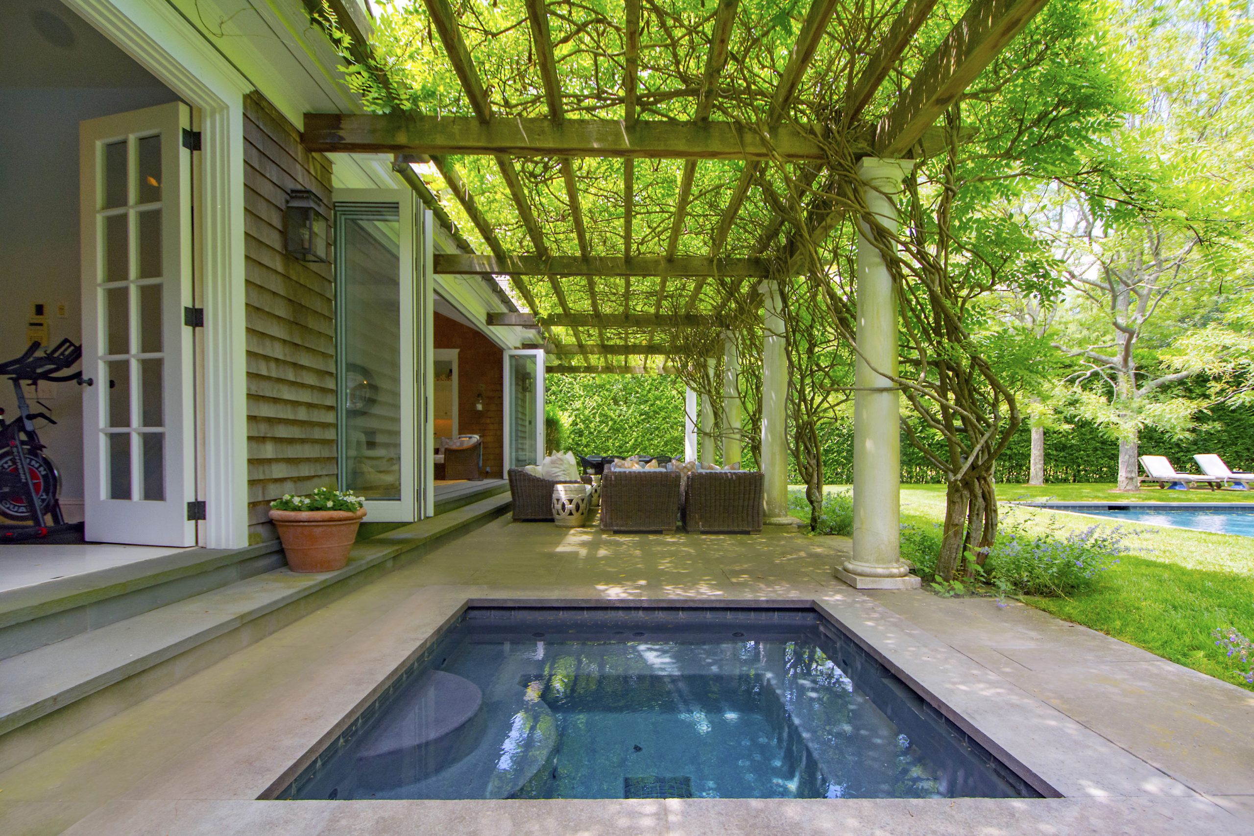 177 Maple Lane, Bridgehampton. RICHARD TAVERNA/COURTESY SOTHEBY'S INTERNATIONAL REALTY