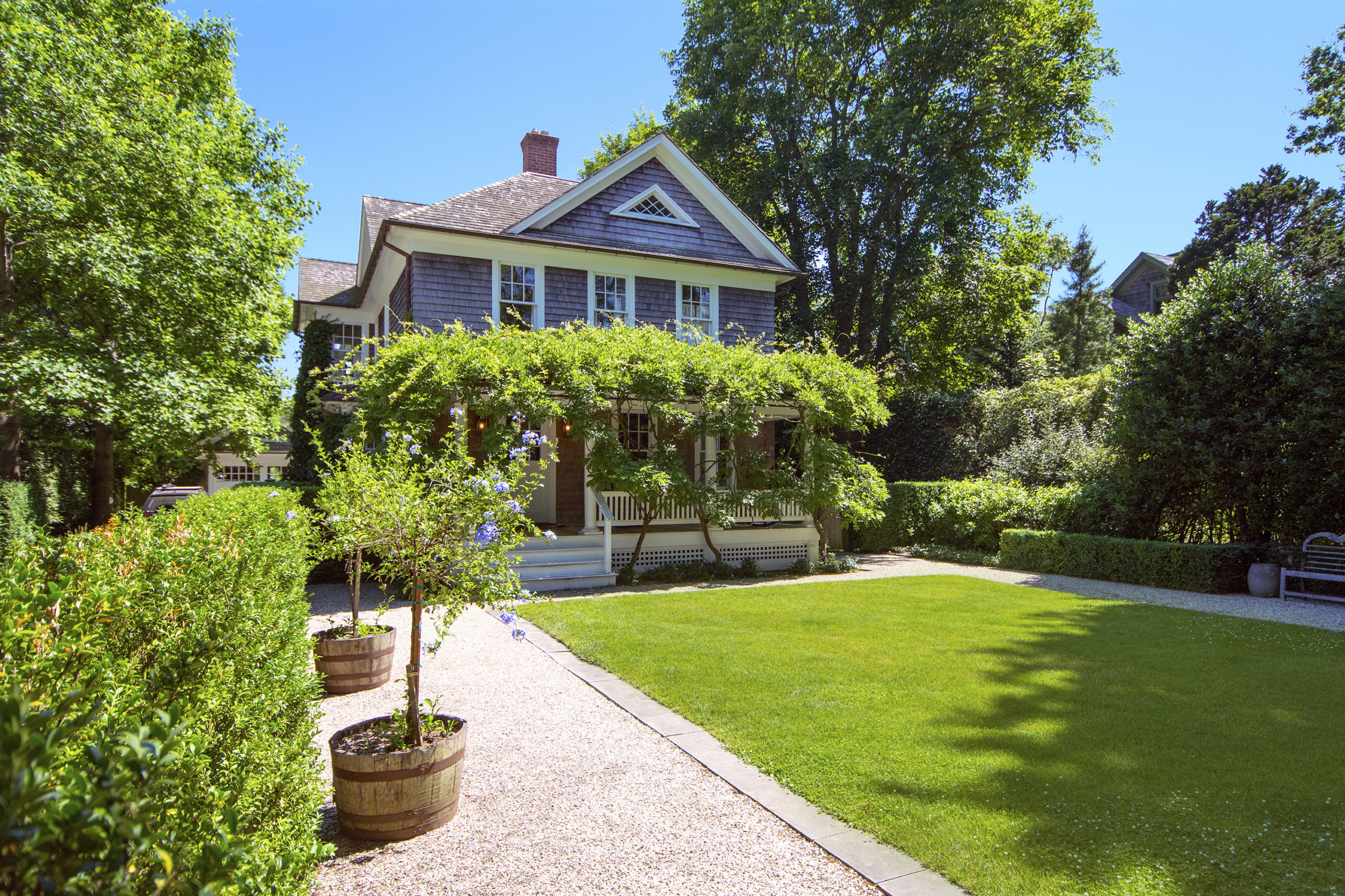177 Maple Lane, Bridgehampton. RICHARD TAVERNA/COURTESY SOTHEBY'S INTERNATIONAL REALTY