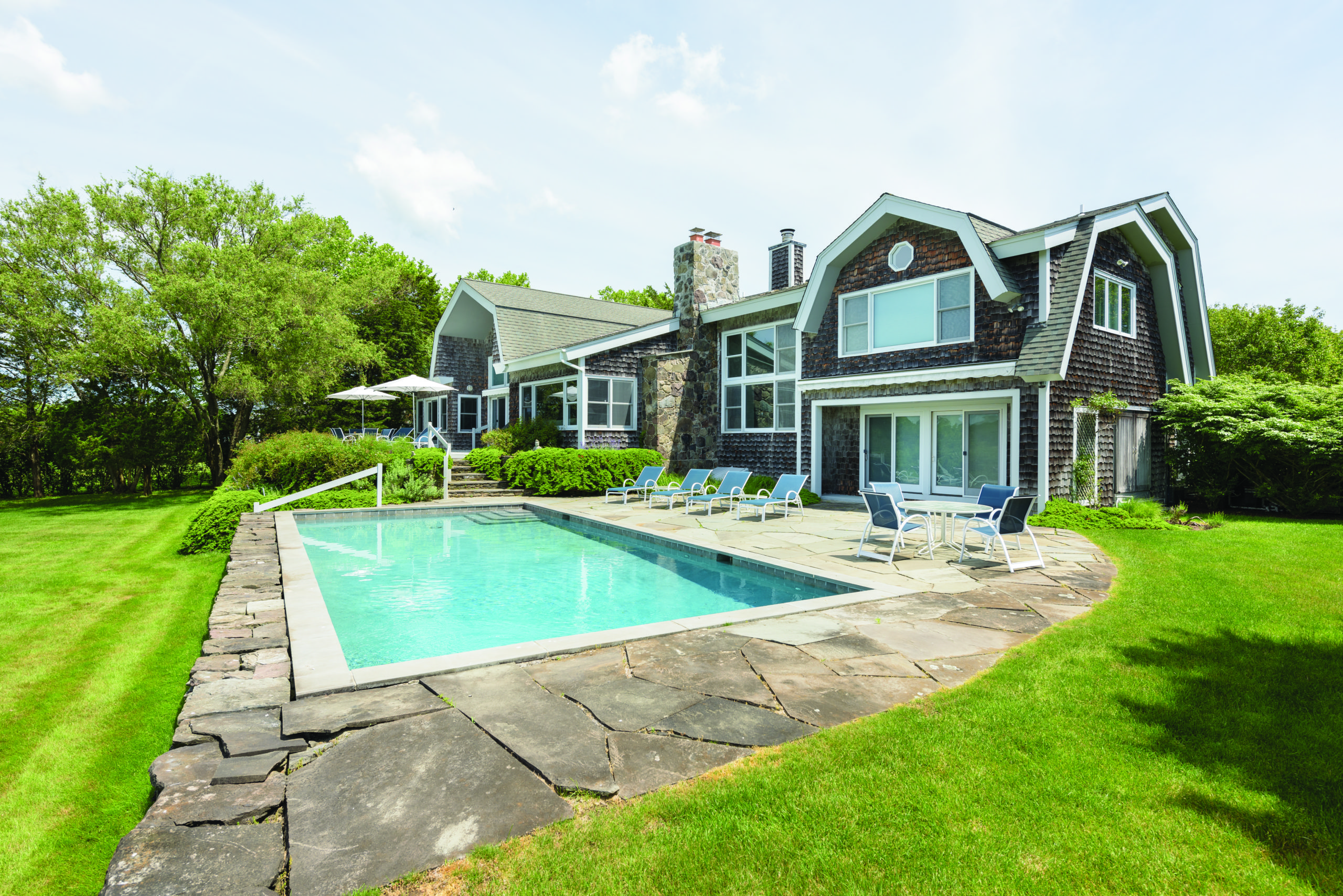 146 Olivers Cove Lane, Water Mill. COURTESY SAUNDERS & ASSOCIATES