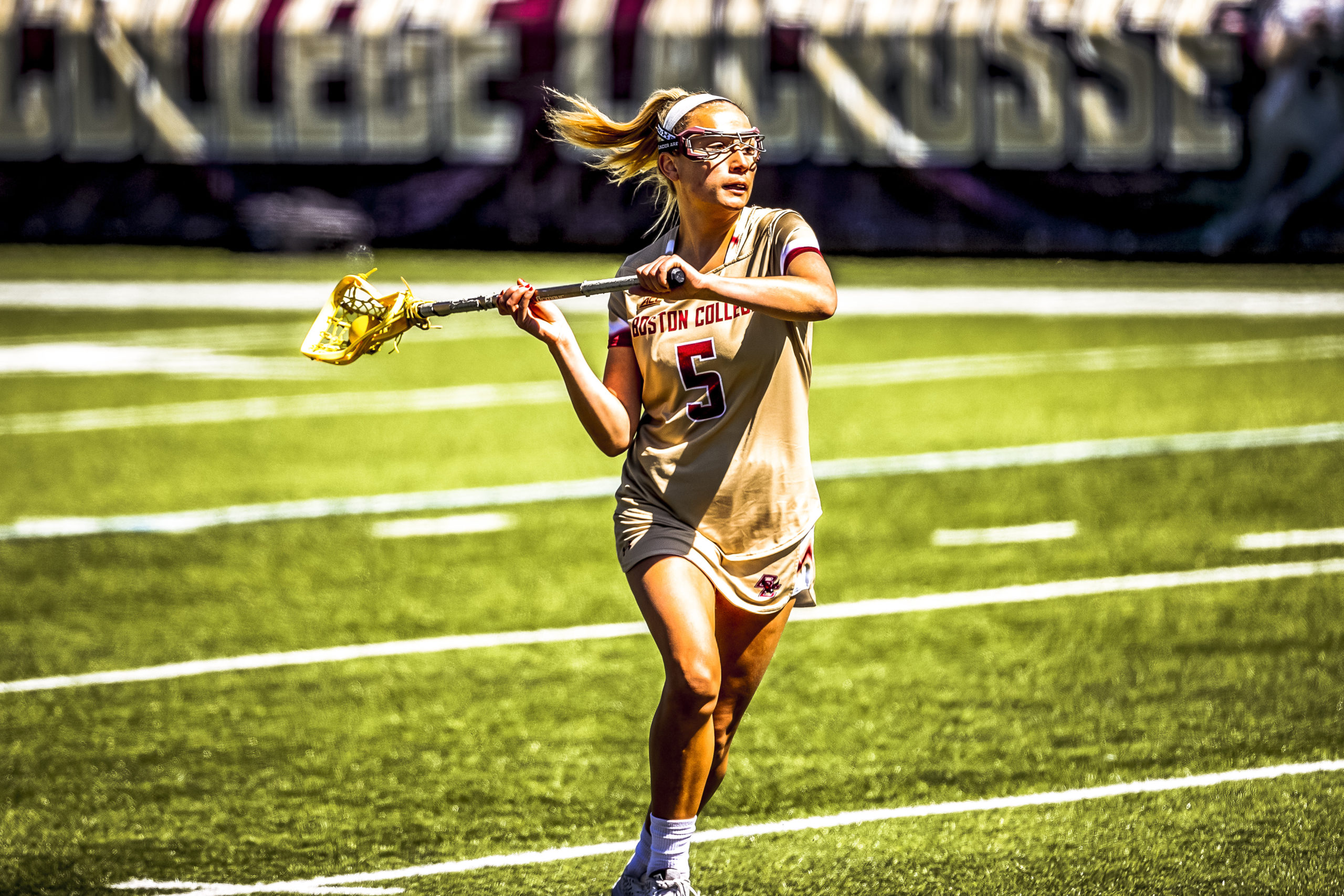 Westhampton Beach graduate Isabelle Smith earned ACC Freshman of the Year honors in her first season at Boston College.