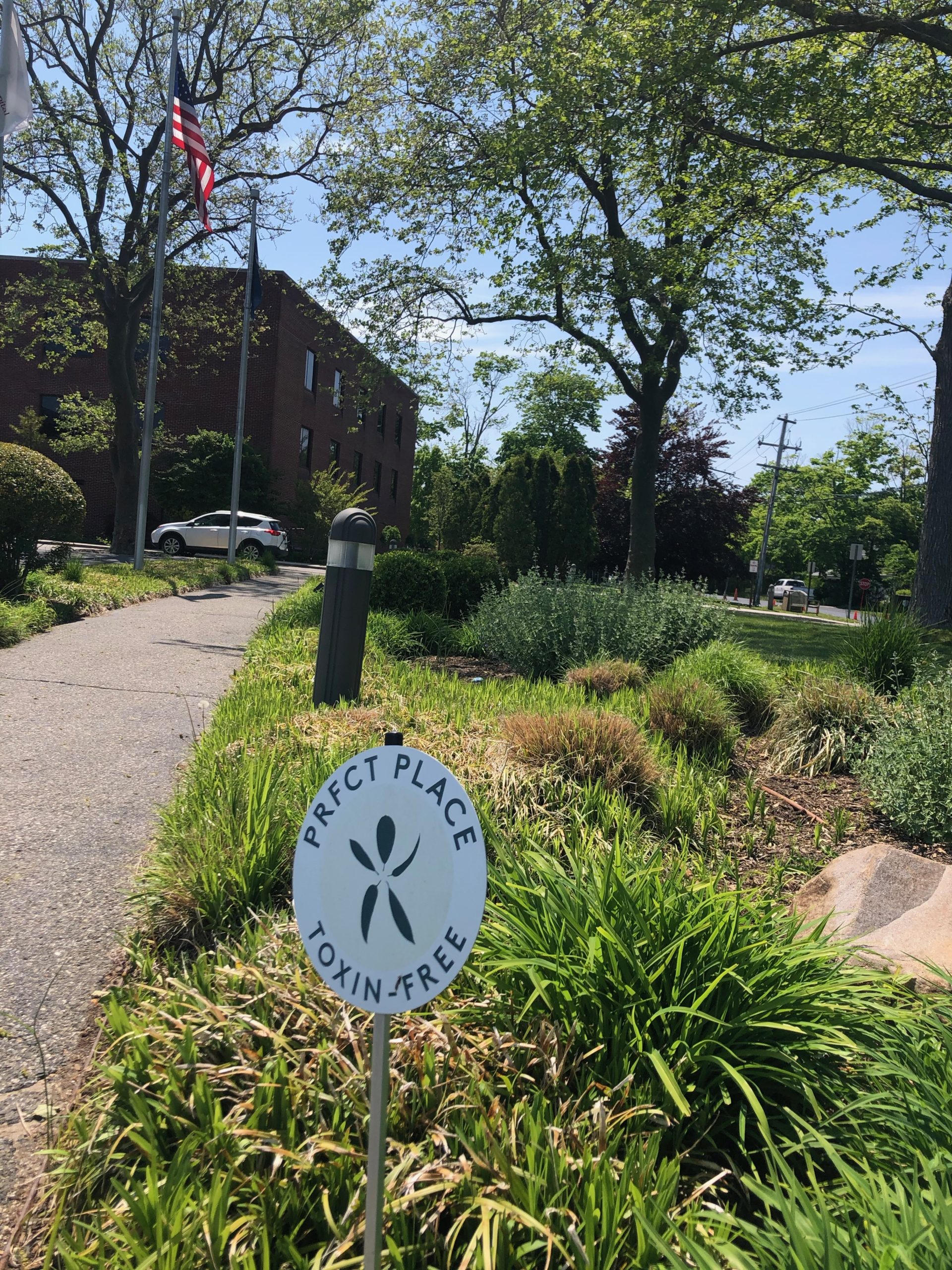 Southampton Hospital has ended use of synthetic lawn chemicals on its 13-acre grounds. David Lopez, of the hospital's Facilities and Engineering division, found it contrary to common sense to use toxic pesticides in the landscape when the hospital's mission is to provide healthcare for the community.