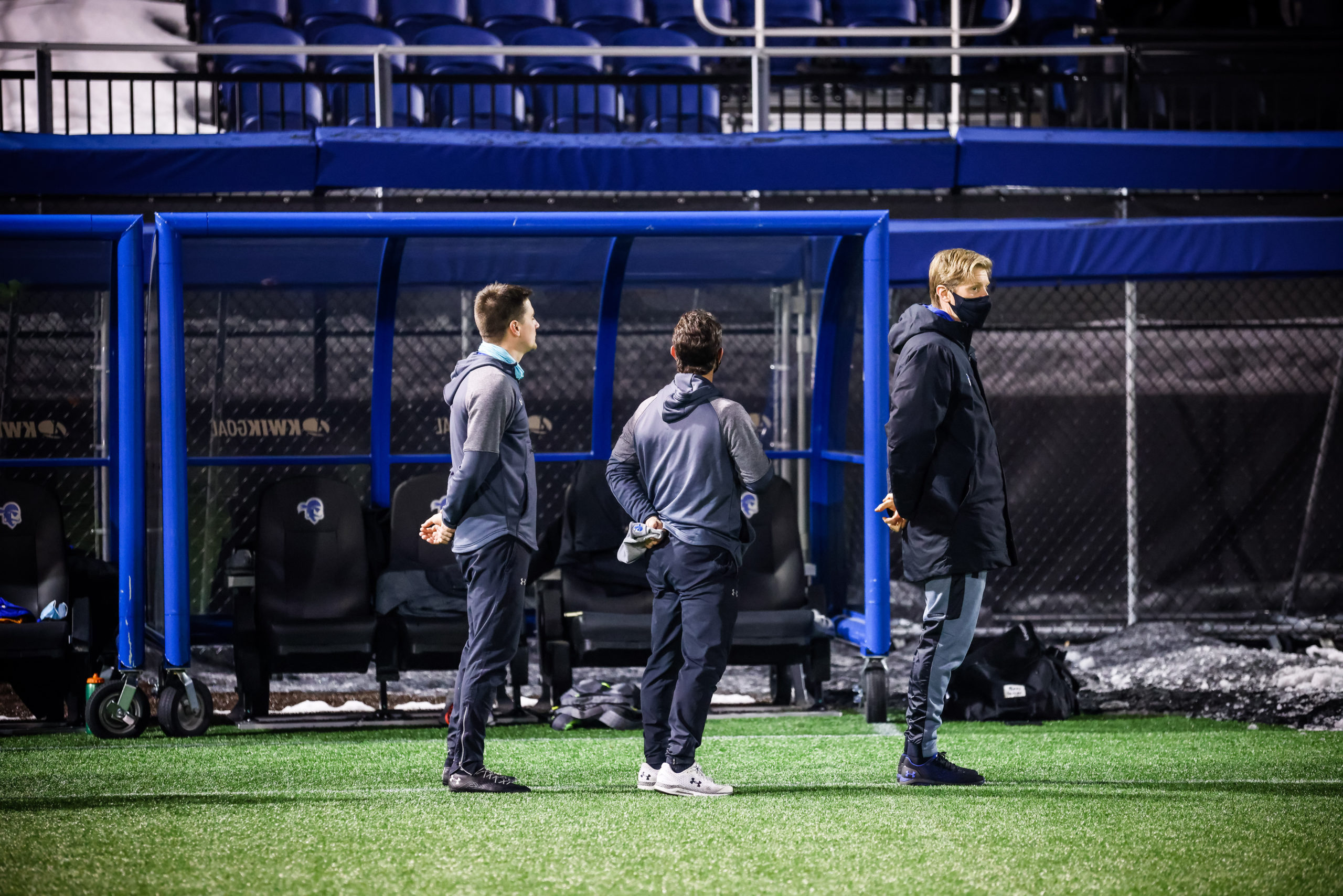 Andreas Lindberg and his coaching staff were named Coaching Staff of the Year for the Big East, and earned that distinction for the entire east region as well. They are also in the running for National Coaching Staff of the Year.