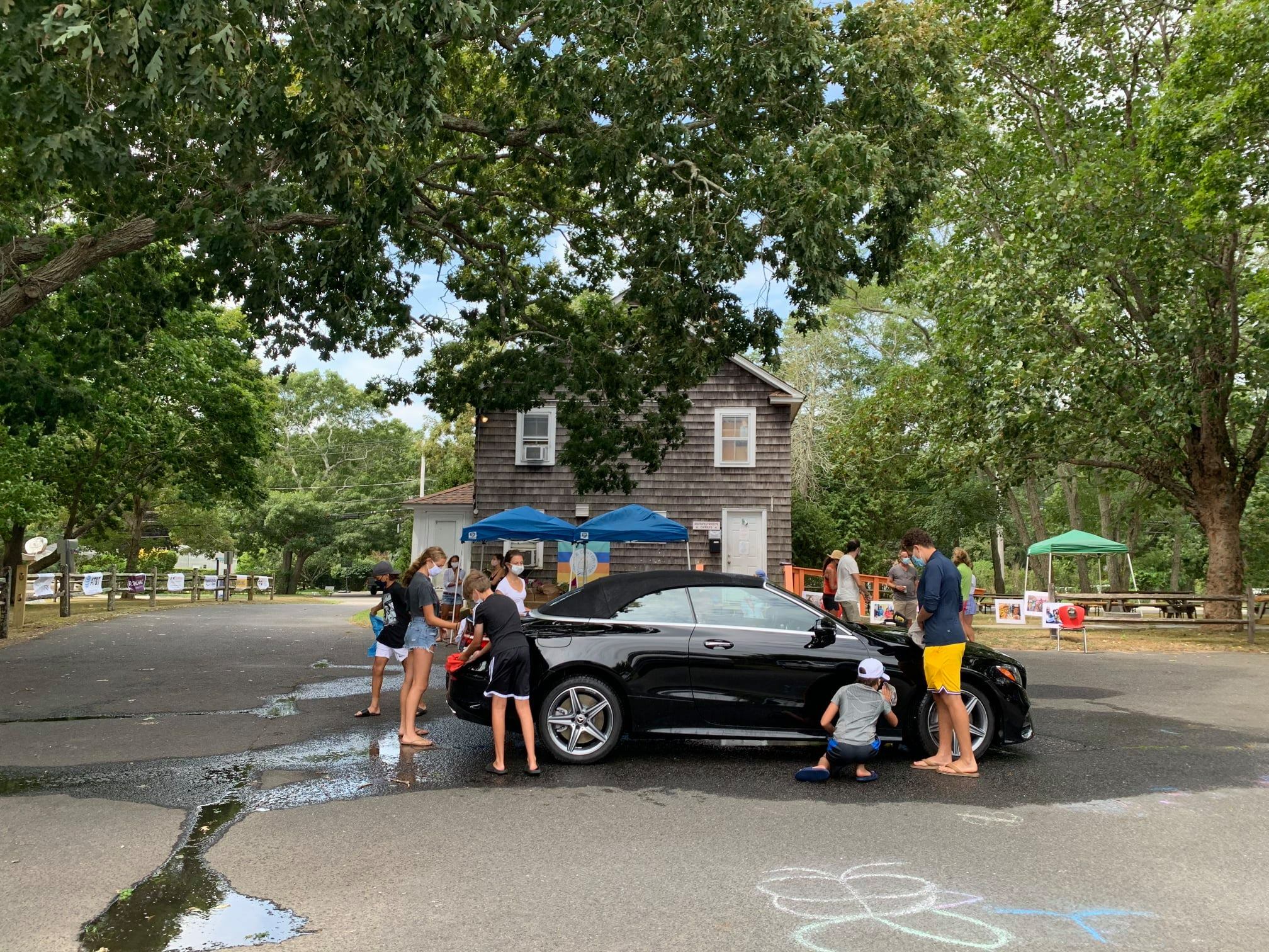 Students will wash cars at the Bridgehampton Child Care and Recreation Center on Saturday as a part of a 