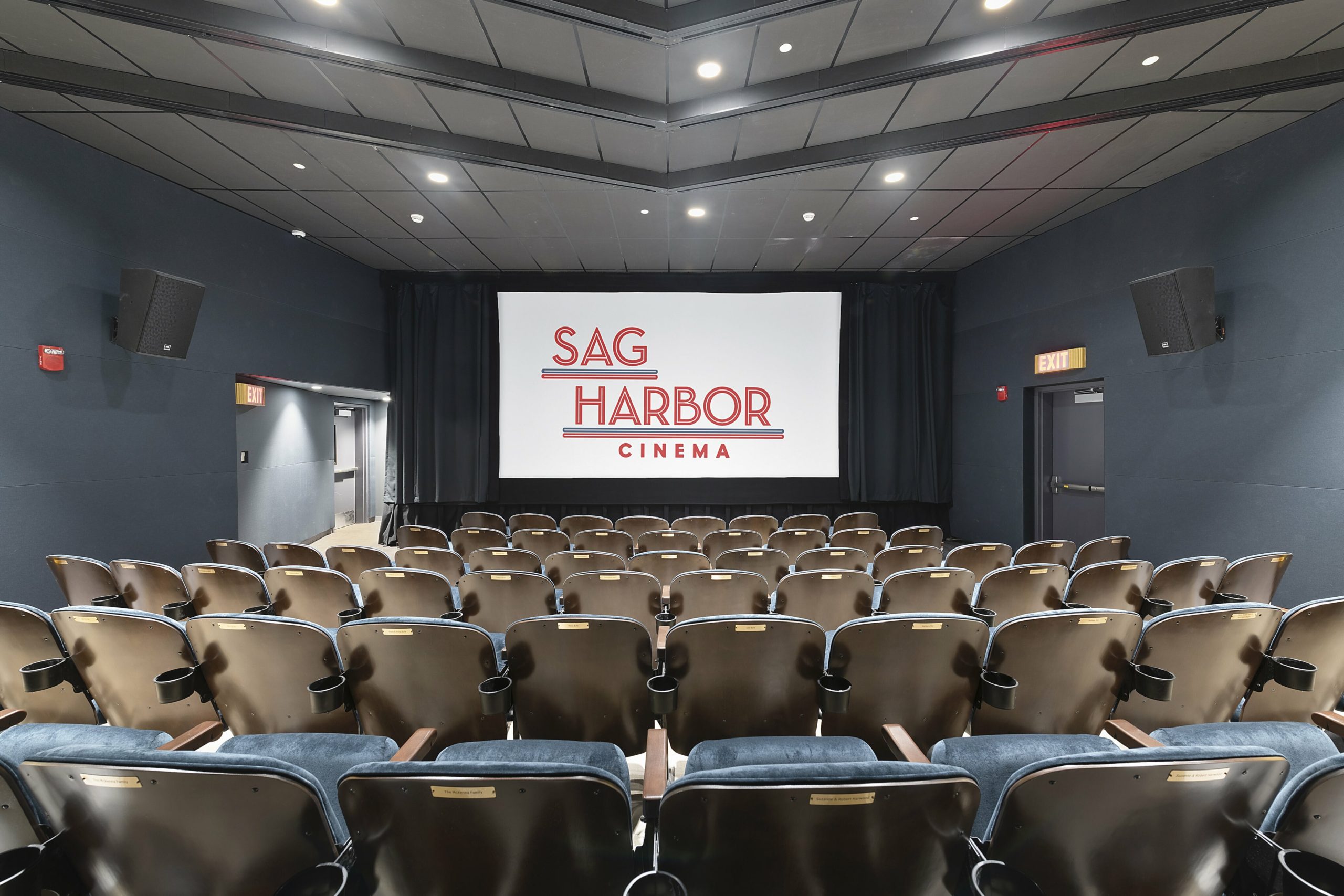 Theater 2 at the Sag Harbor Cinema is ready for its close-up.