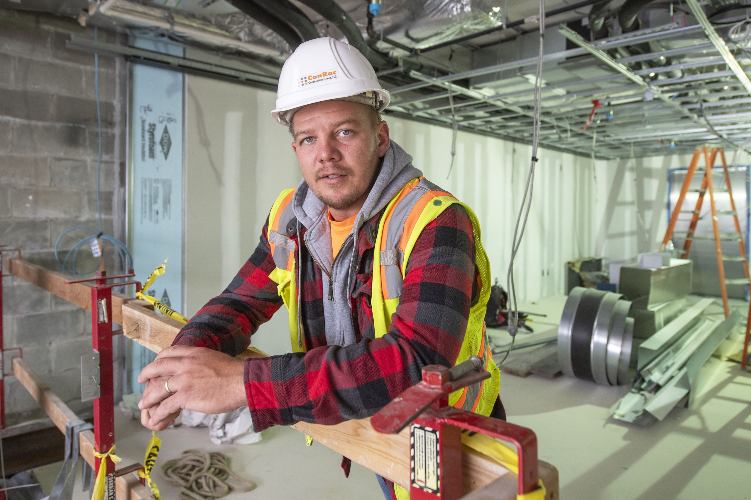 Racanelli Construction Site Foreman Scott Tucker.