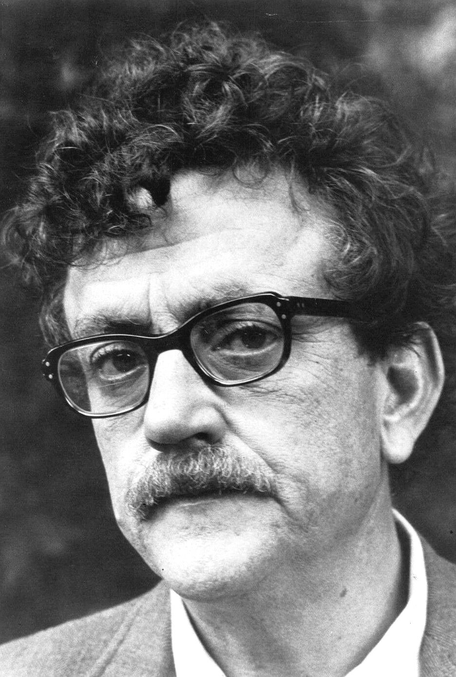 Kurt Vonnegut, 1972, during a staged reading of his play 