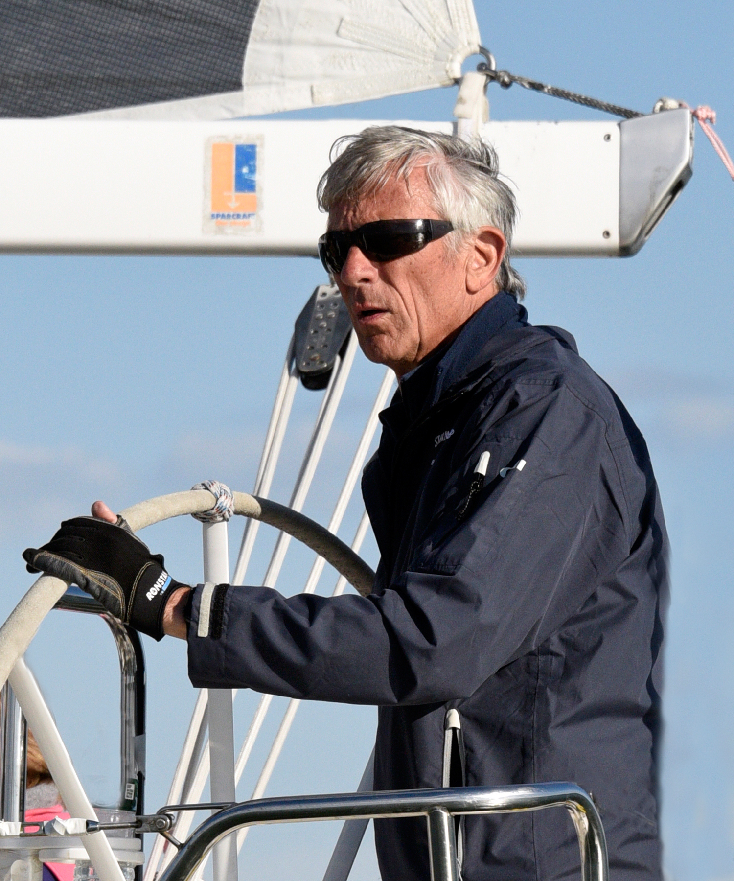 Bud Rogers, commodore of the Breakwater Yacht Club.       MICHAEL MELLA