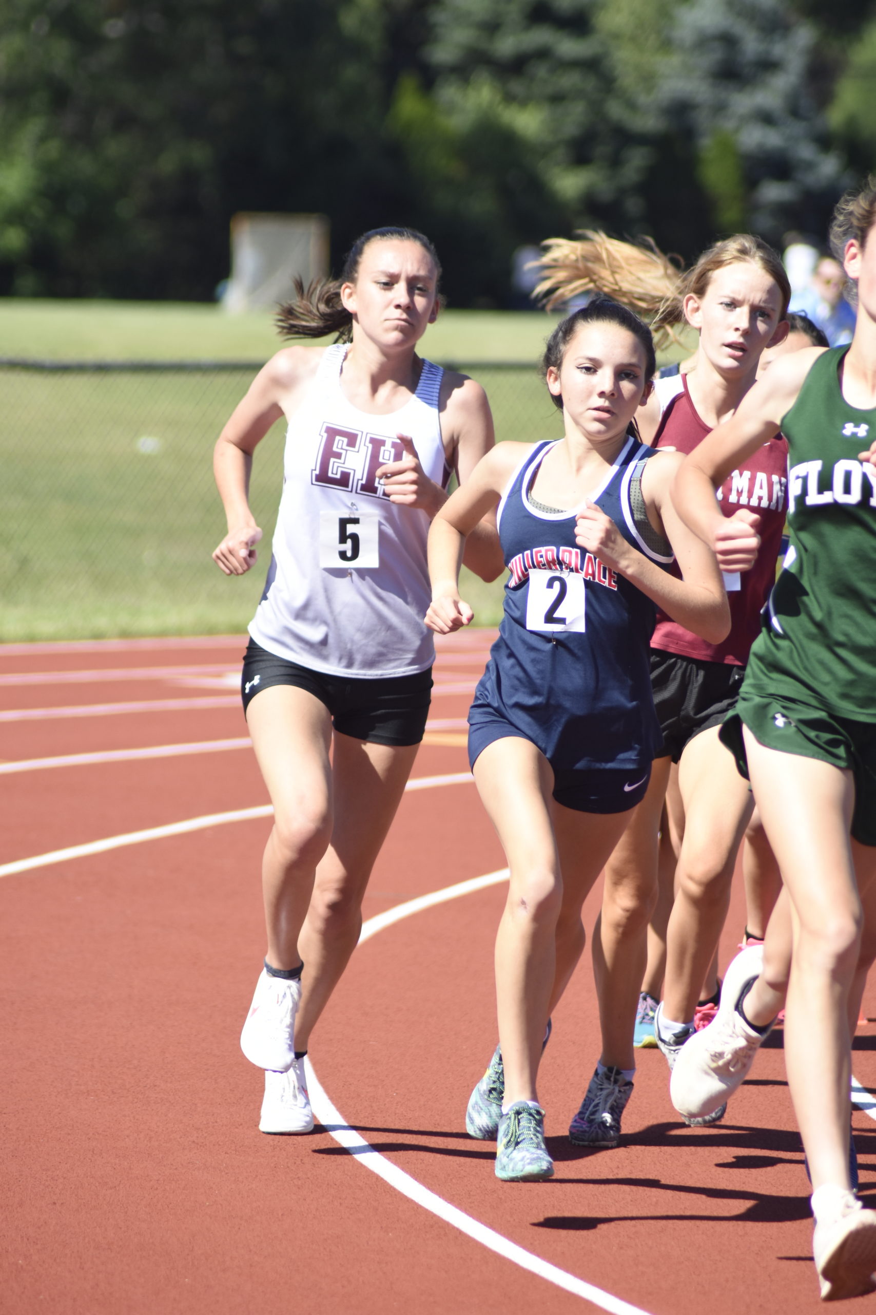 Pierson senior Penelope Greene placed third in the 3,000-meter race and sixth in the 1,500-meter race at counties.