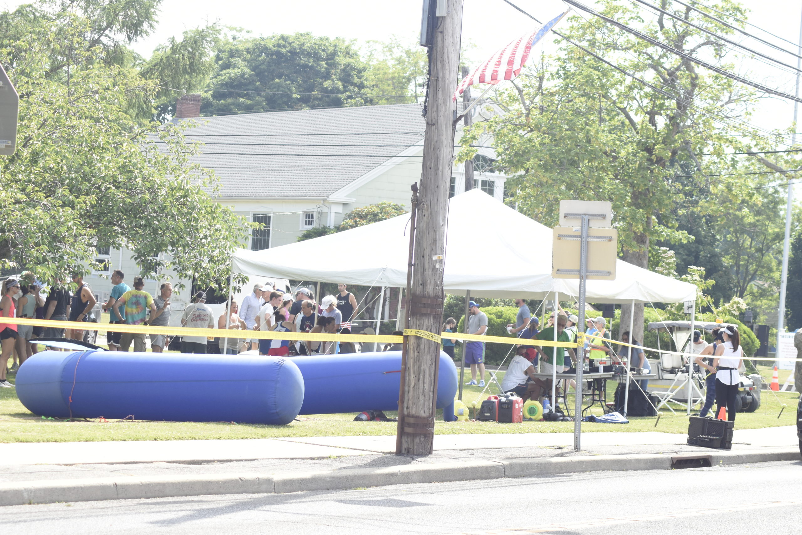With no vendors or spectators allowed, there were less crowds at the 42nd annual Shelter Island 10K on Saturday.