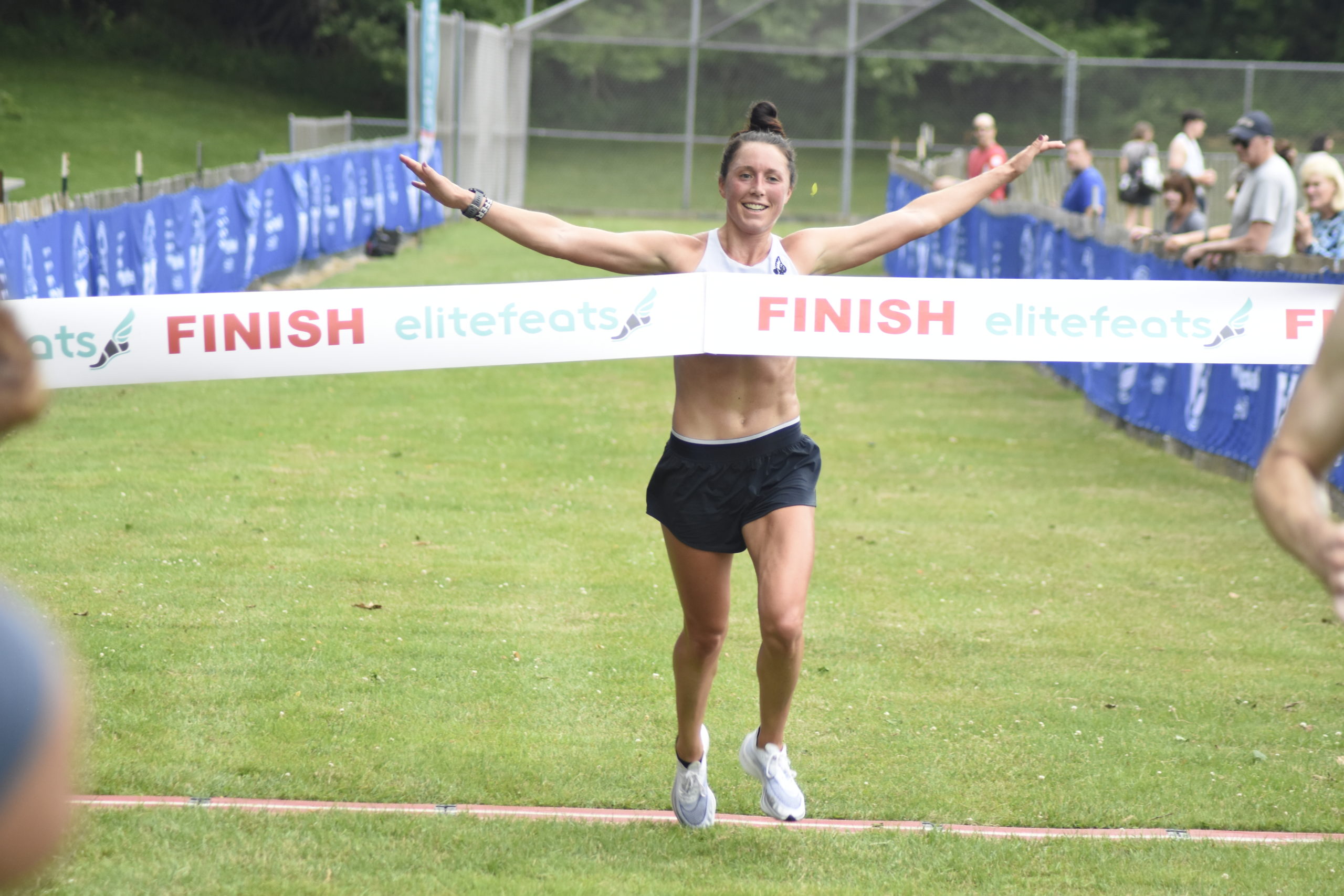 Allie Kieffer, 33, of West Islip was the women's champion of the Shelter Island 10K on Saturday.