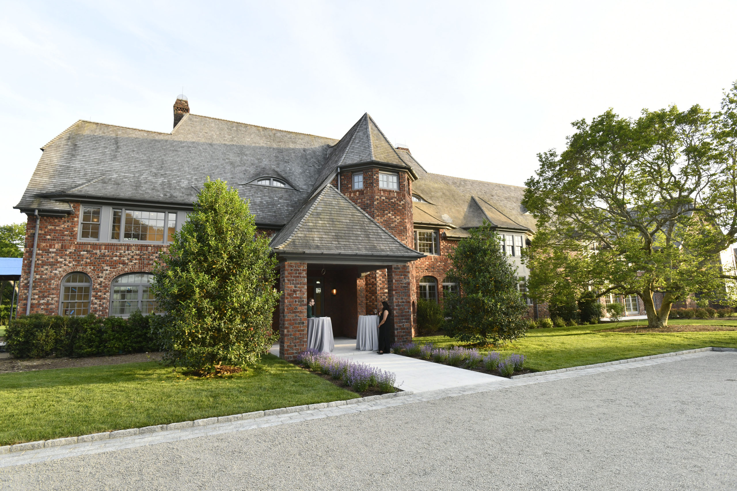 The newly restored Grosvenor Atterbury Estate on Coopers Neck Lane in Southampton Village.  DANA SHAW