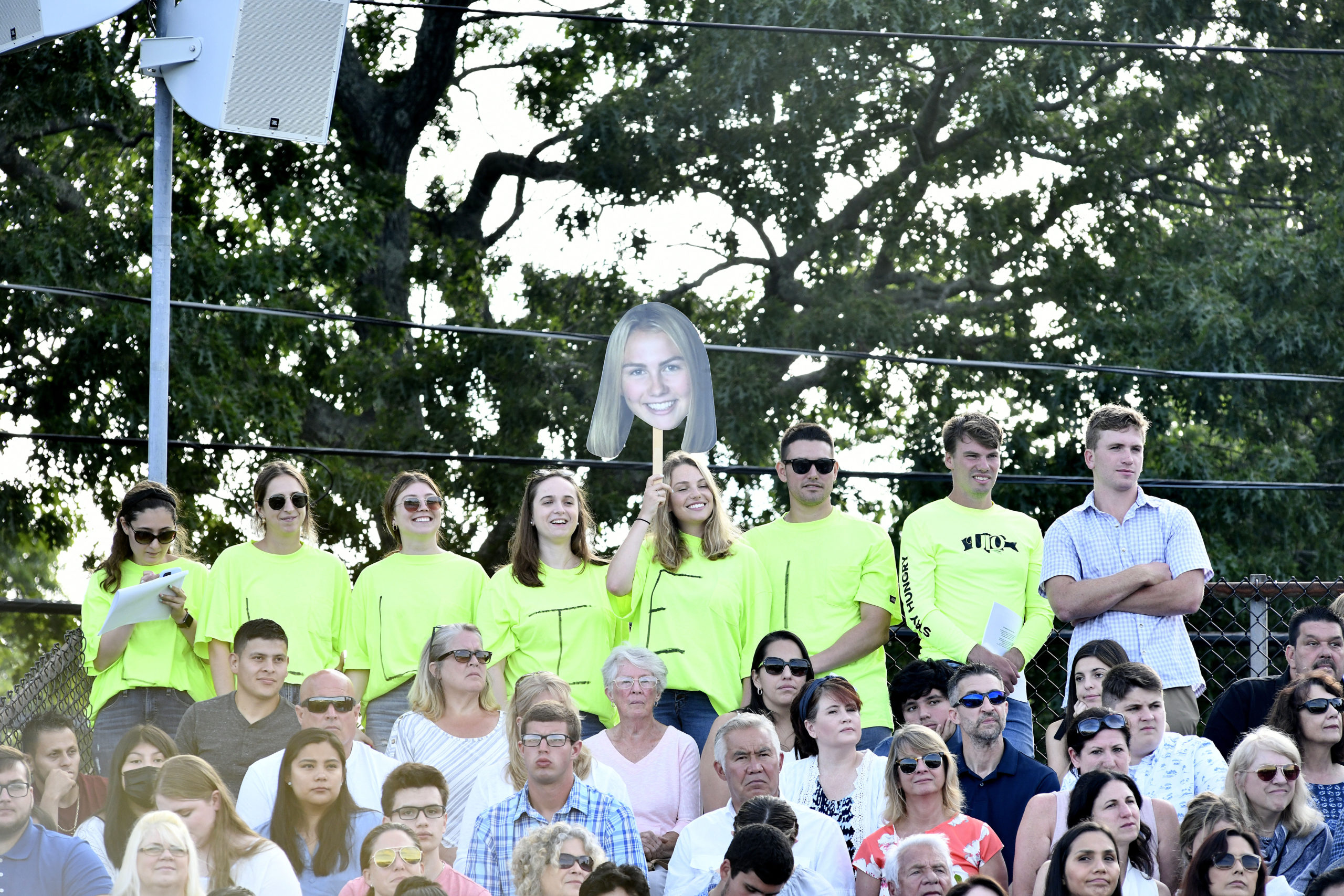 Commencement for the Westhampton Beach High School Class of 2021 was held on Friday evening.  DANA SHAW