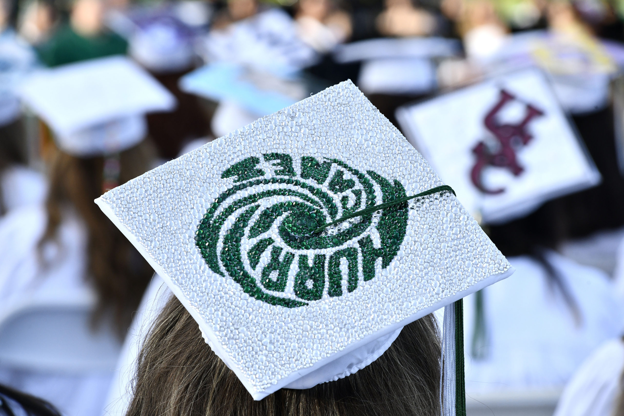 Commencement for the Westhampton Beach High School Class of 2021 was held on Friday evening.  DANA SHAW