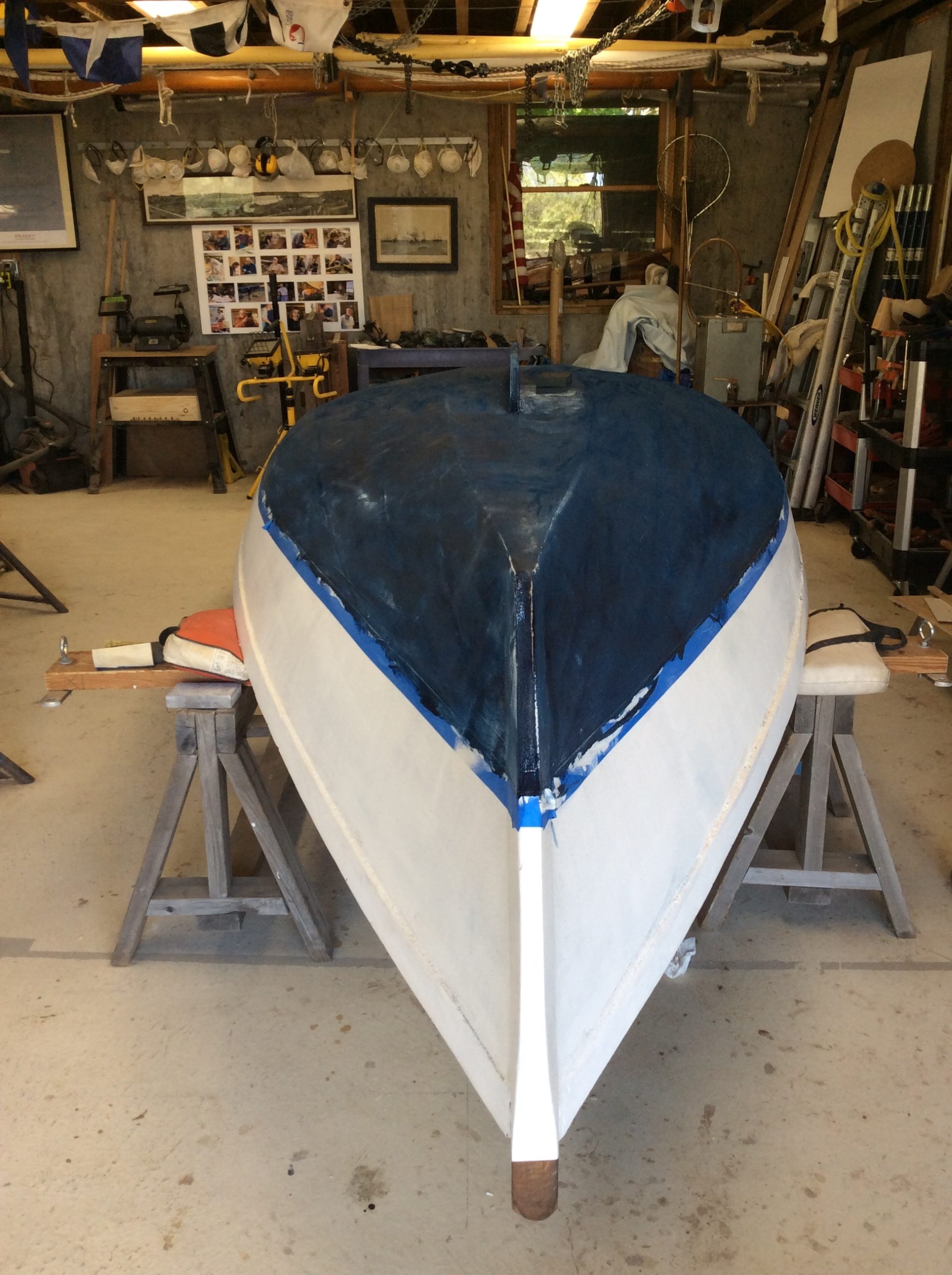 One of the East End Classic Boat Society's newest projects. BRYAN BOYHAN