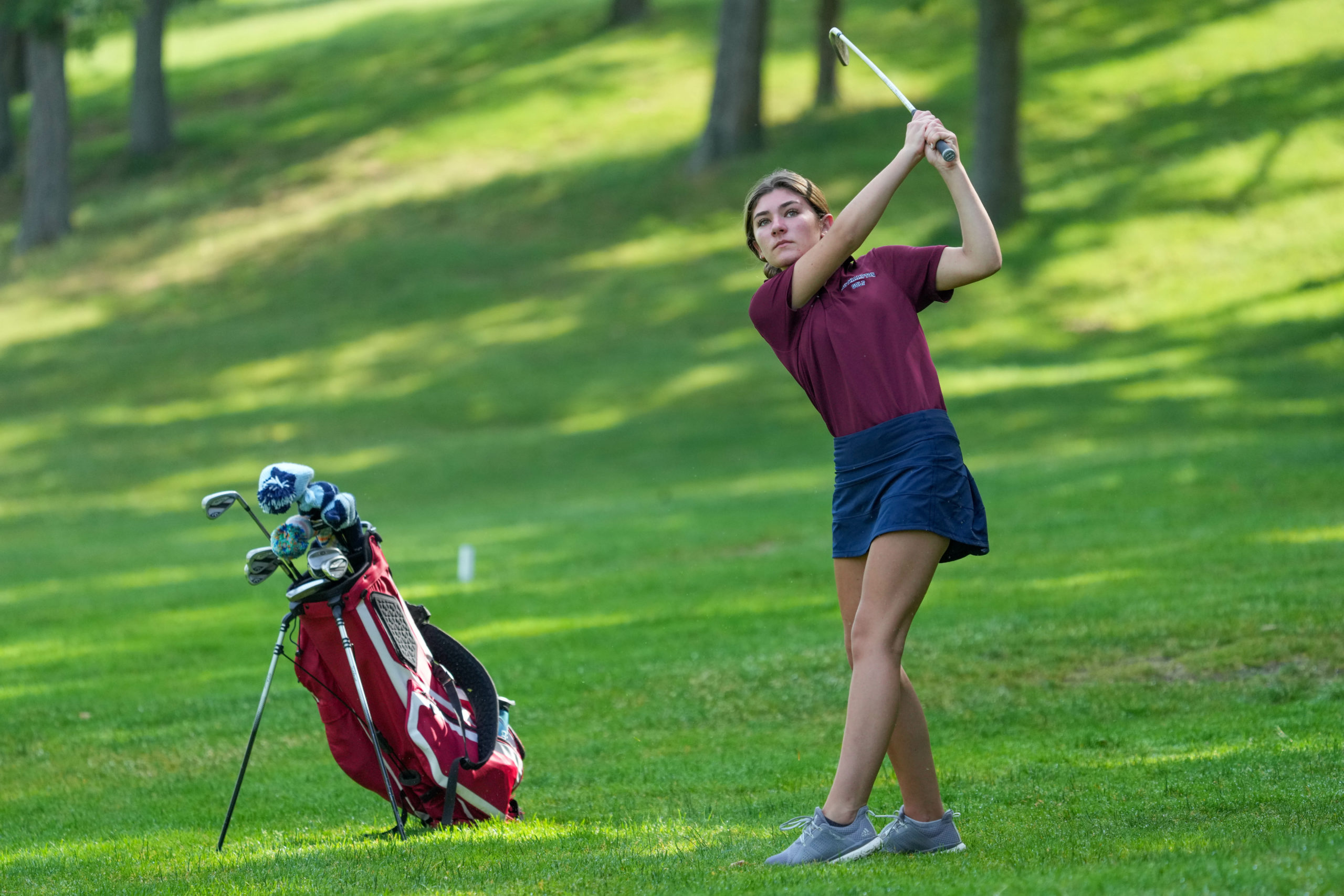 Southampton's Caroline Wilutis just missed the cut to move on to the second day of play on Wednesday, June 9.