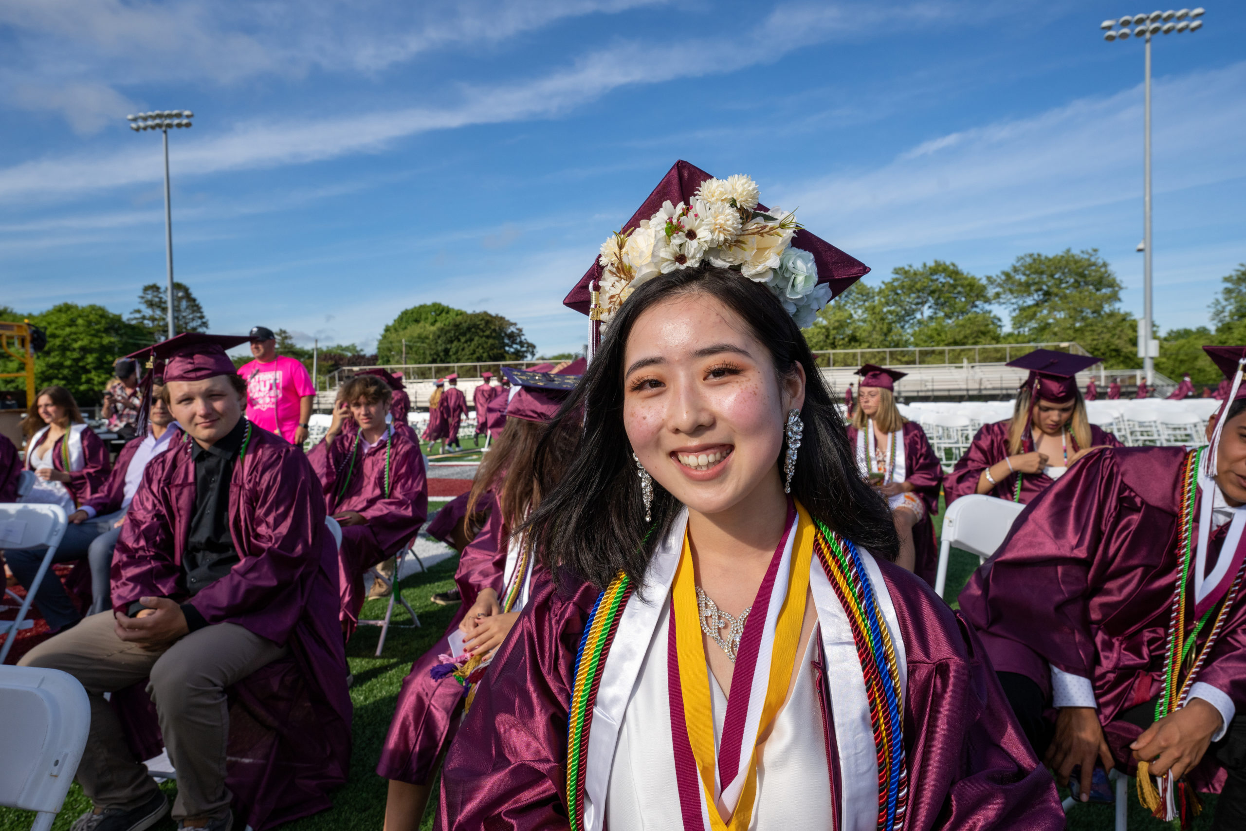 Graduate Cynthia Lin.    RON ESPOSITO