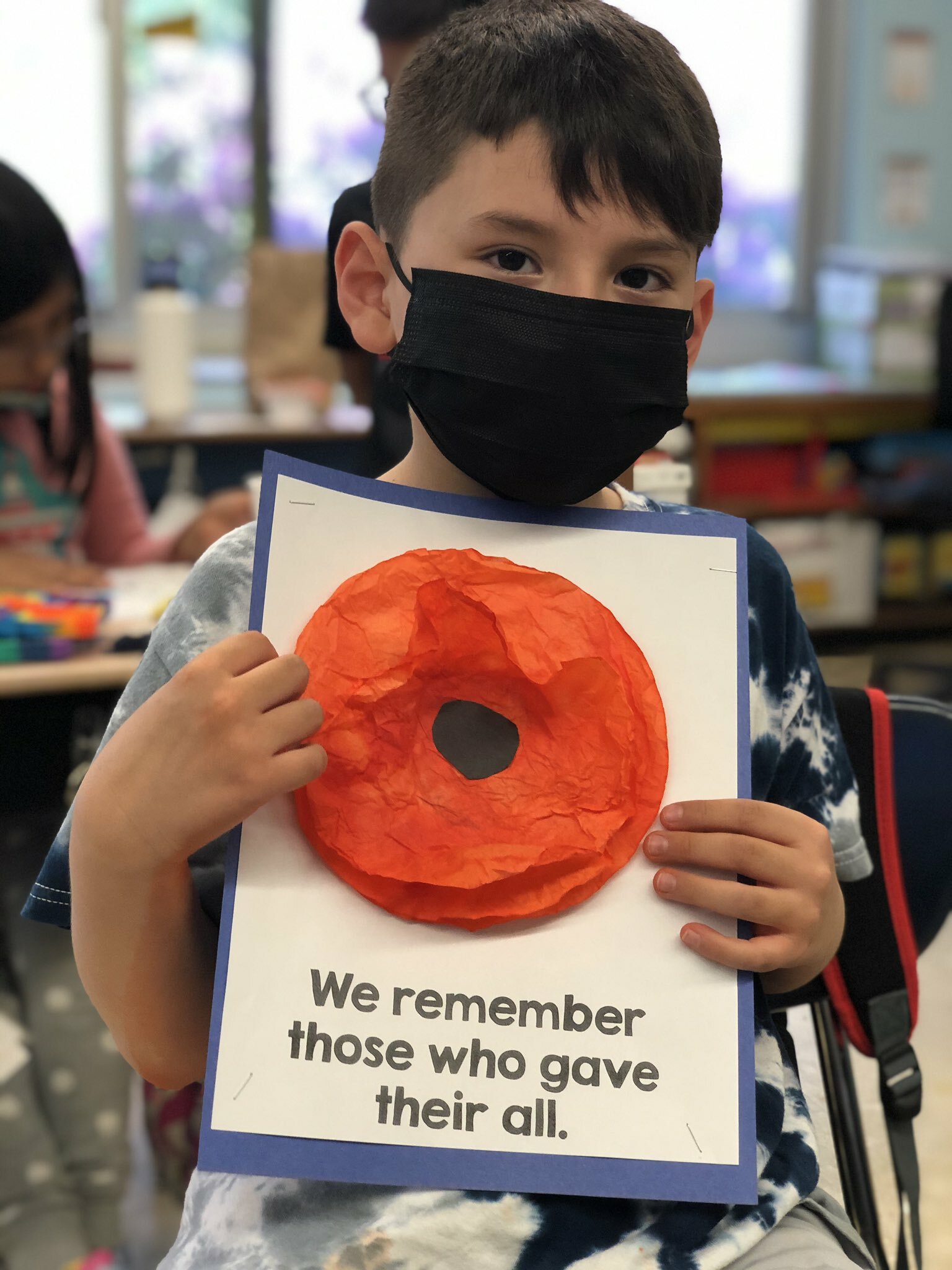 Hampton Bays Elementary School students recently learned more about Memorial Day and honoring those who served. In addition to the lessons, Erin McDermott’s second grade class made red paper poppies, while Lauren Mikelinich’s first graders designed red, white and blue paper plate wreaths.