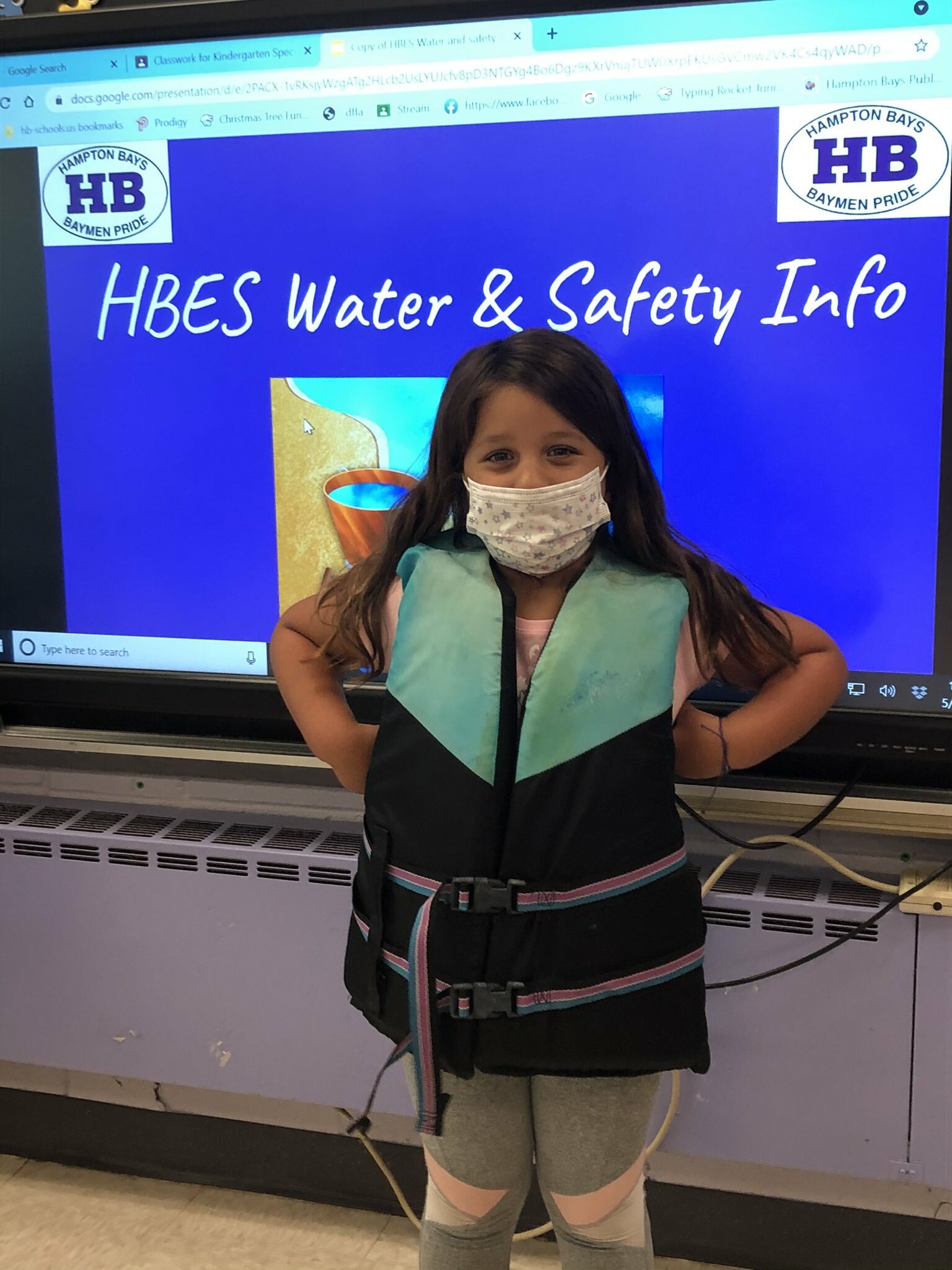 Students at Hampton Bays Elementary School received special lessons on boat and water safety through the Dominic Trionfo Memorial Fund. The nonprofit provided a variety of learning materials, including activity books and classroom kits, and engaged students in discussions about bike safety, tick safety, the importance of sunscreen and staying hydrated.