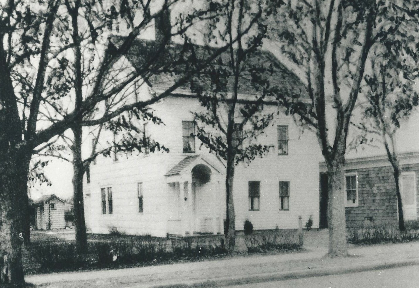 Part of the former Halsey Foster Homestead was East Quogue's first school.