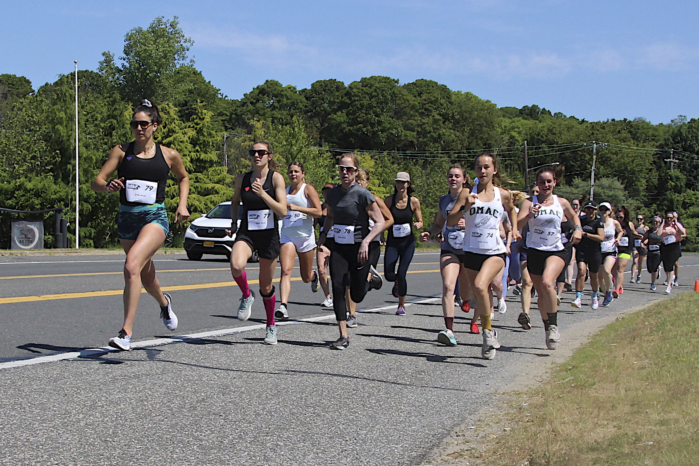 The Montauk Mile on Sunday.   KYRIL BROMLEY