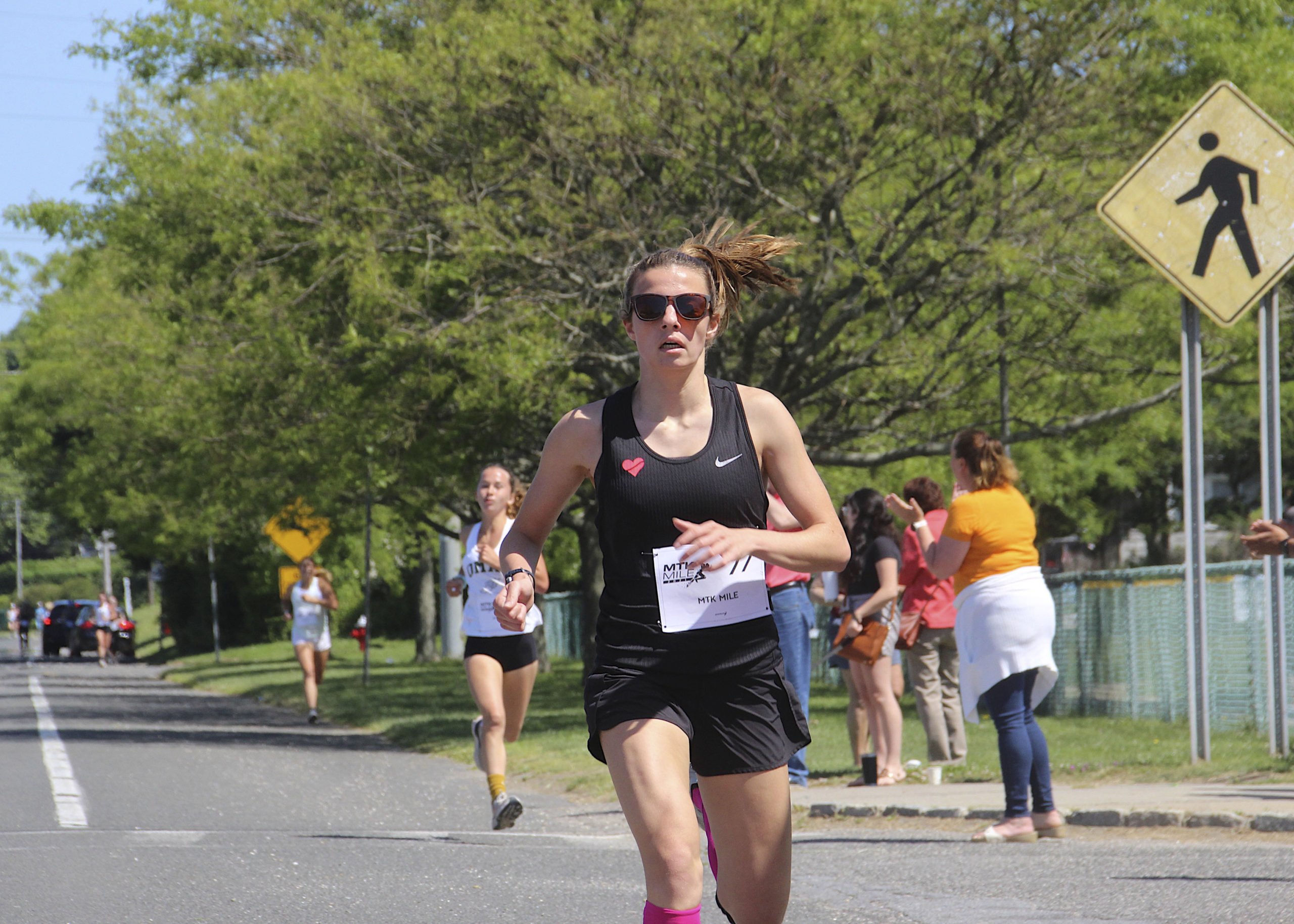 Women's second place winner and sister of  first place's  Paige Duca , Olivia Duca.    KYRIL BROMLEY