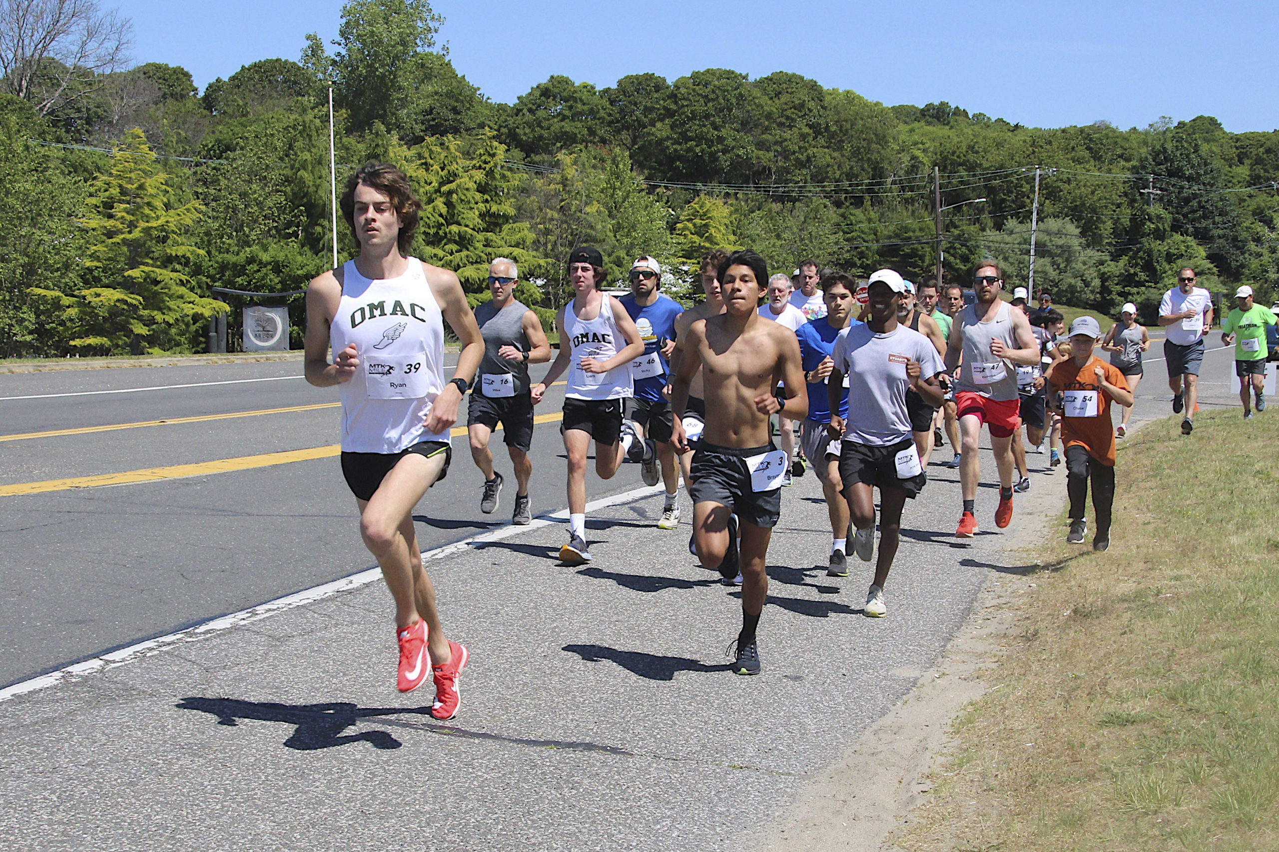 The Montauk Mile on Sunday.   KYRIL BROMLEY