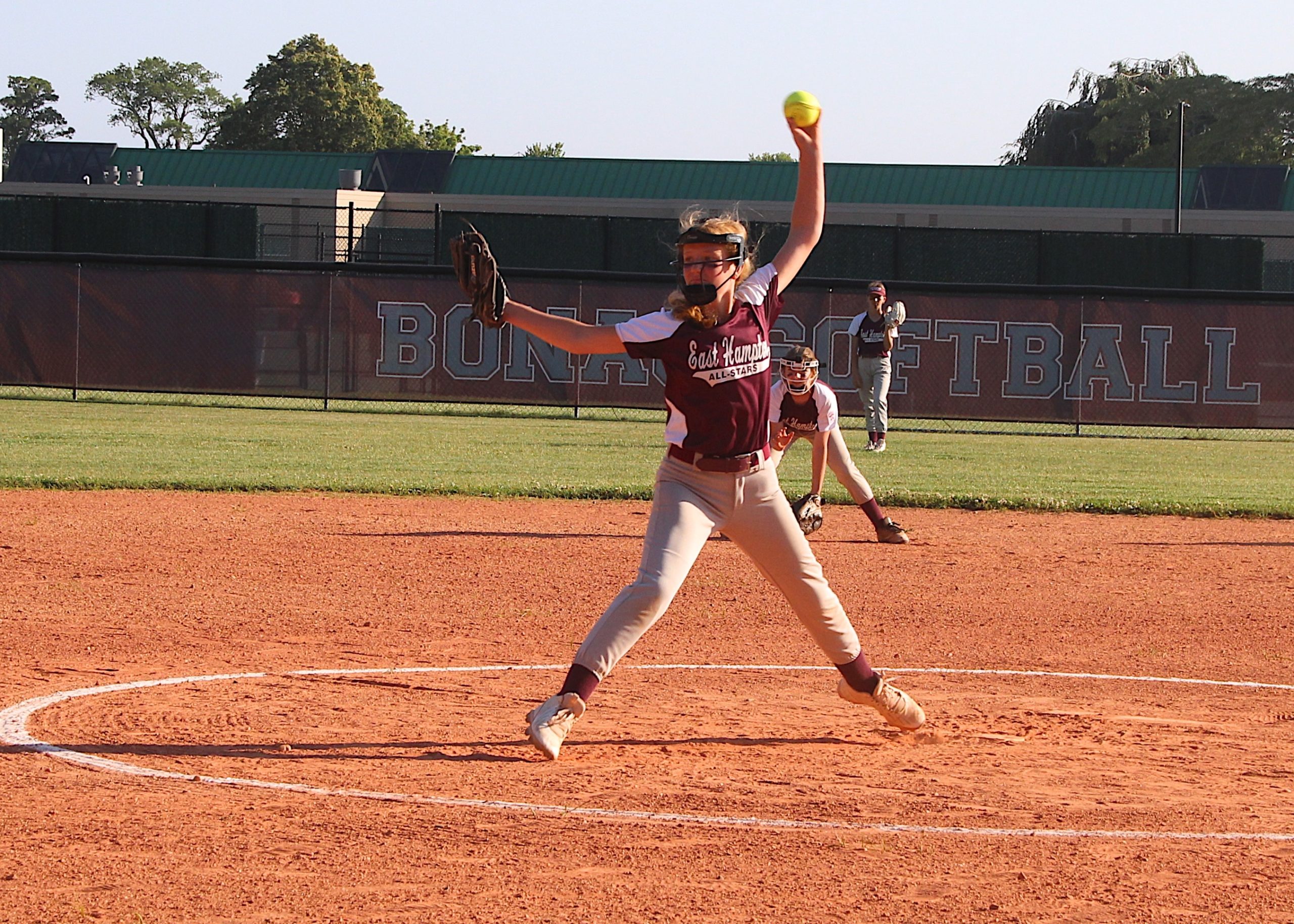 Lydia Rowan pitched all nine innings for the 12U All-Stars on Monday.