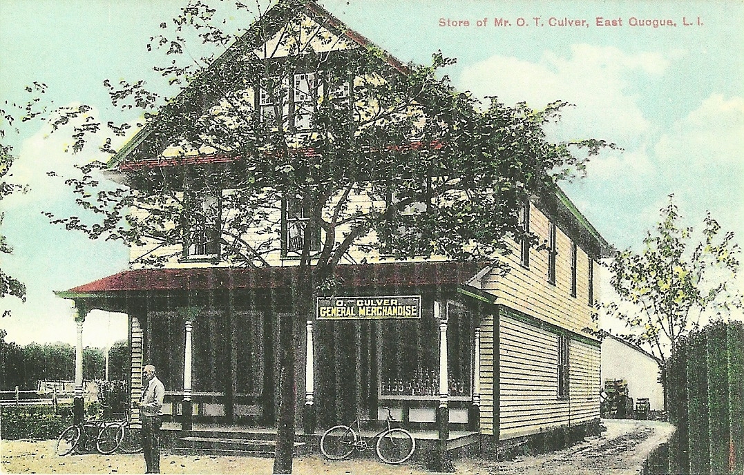 In the 1920s, the O.T. Culver Store was a popular spot to buy groceries and other household necessities. Today, it is the home of New Moon Cafe.