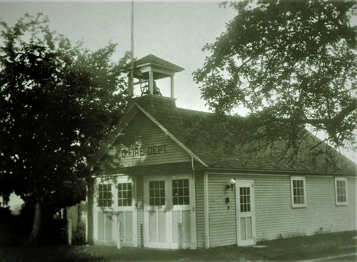 The original East Quogue Fire House still stands east of the current location as a private residence.