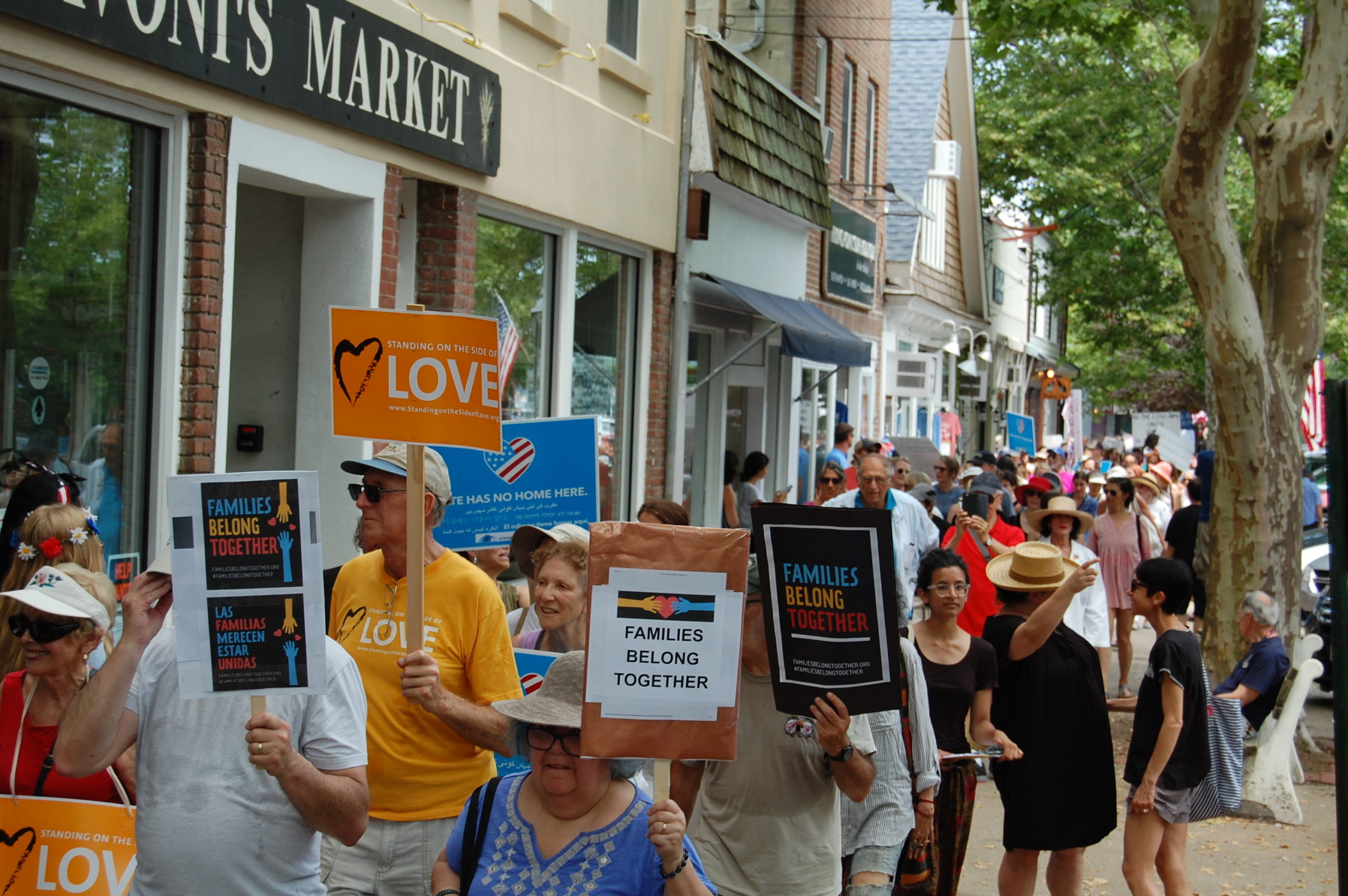 The 2019 Interdependence Walk in Sag Harbor.