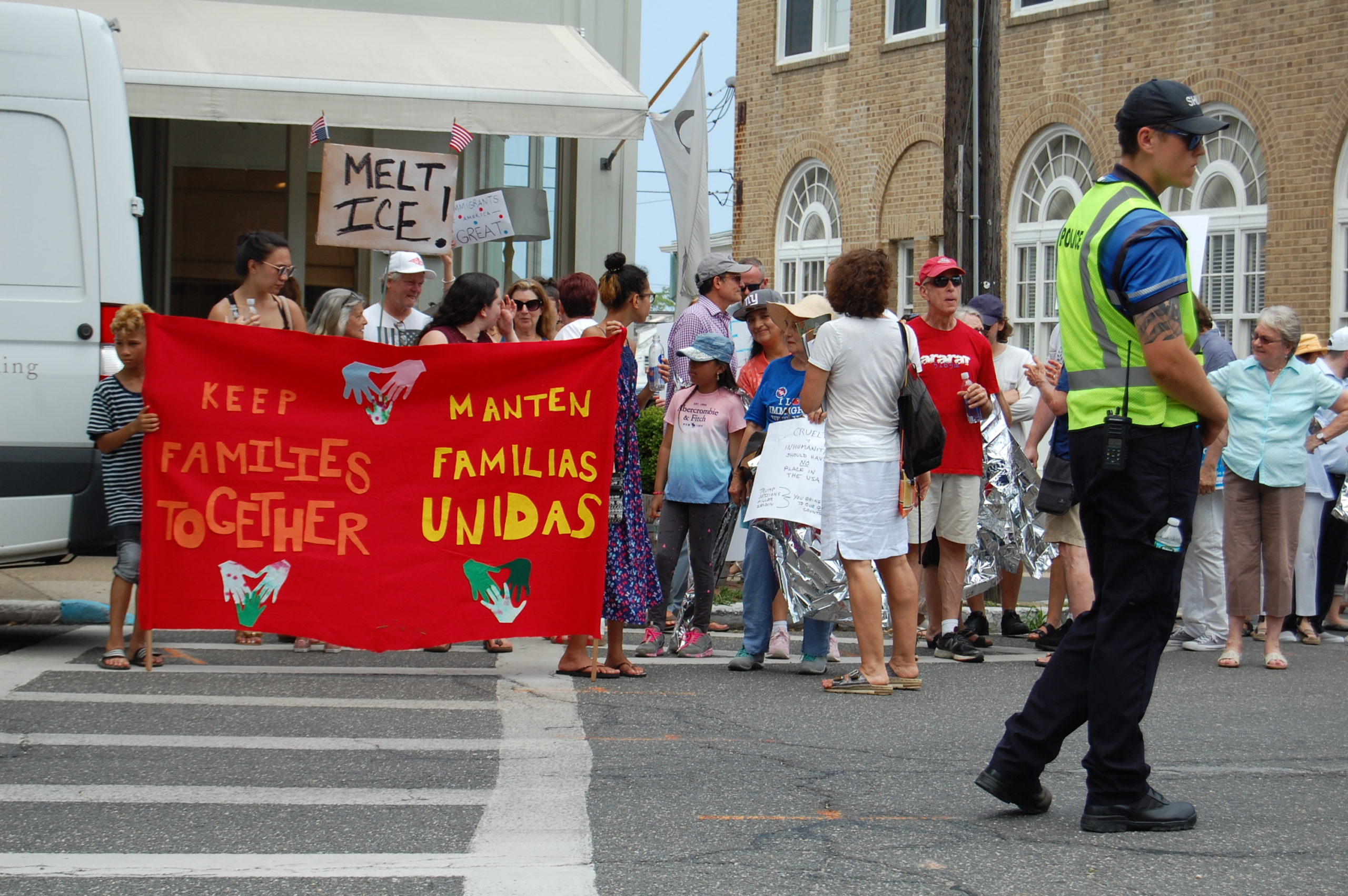 The 2019 Interdependence Walk in Sag Harbor.