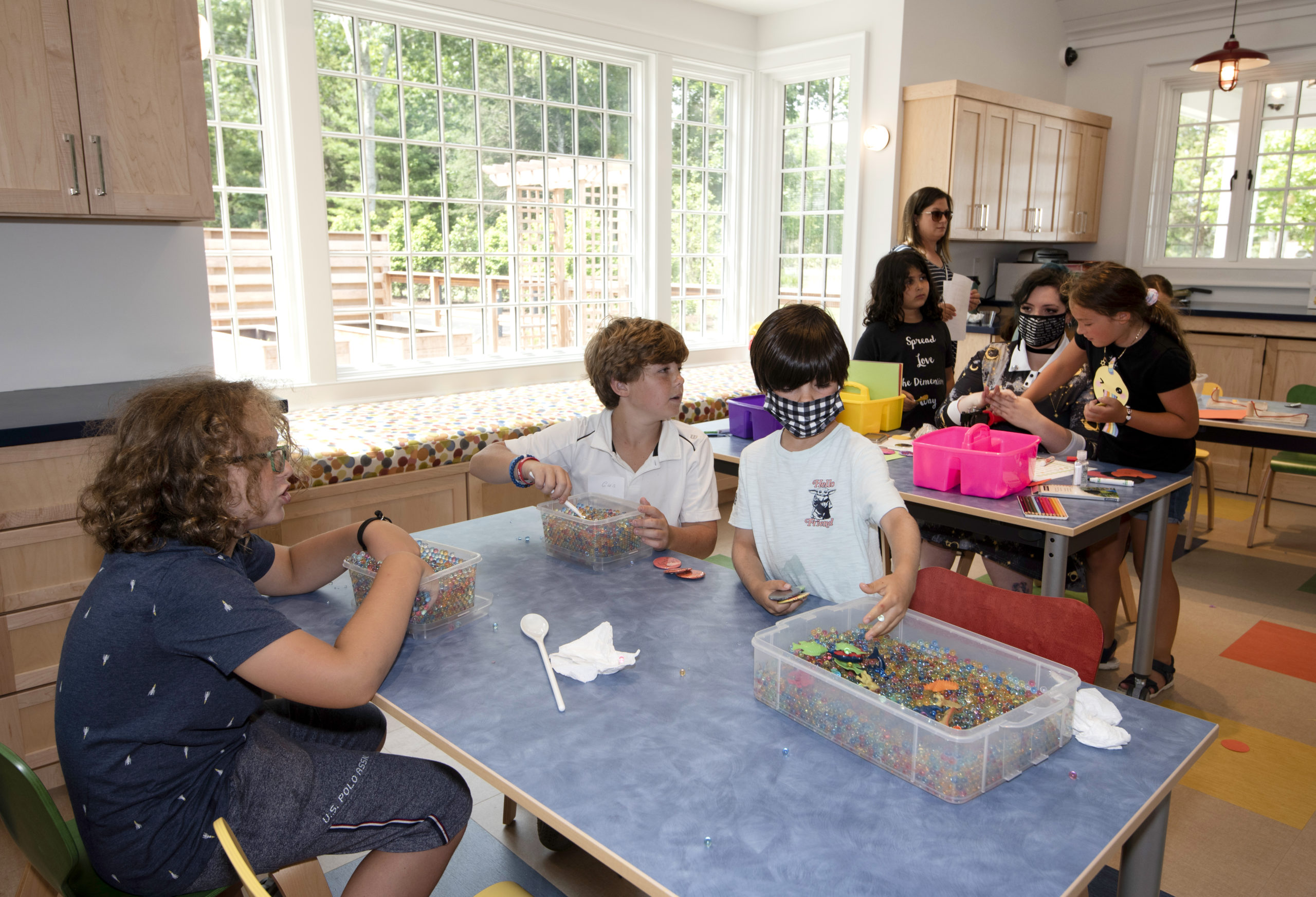 The children's activity room at the Quogue Library.  VERONIQUE LOUIS