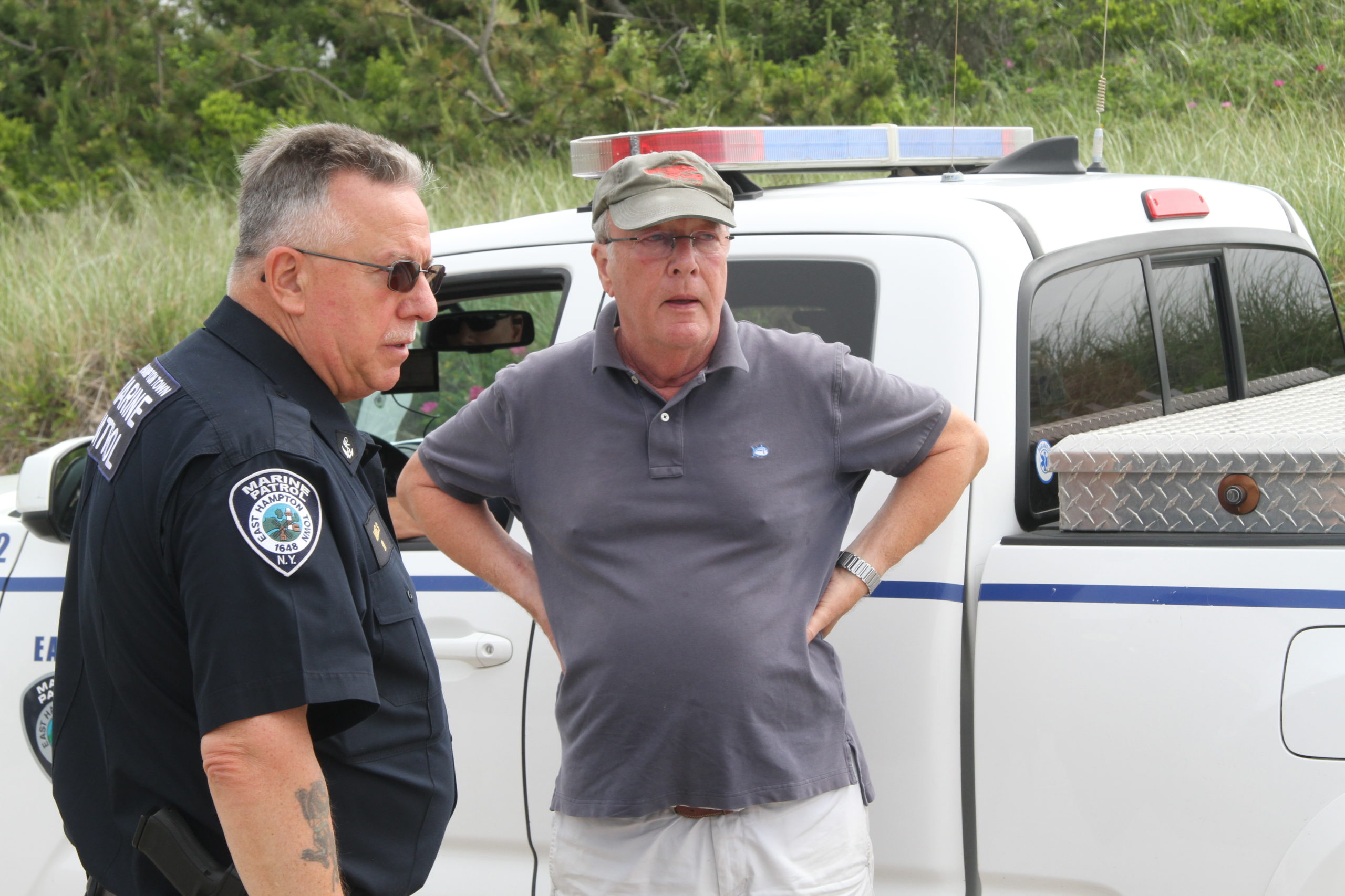 Ken Silverman, the president of one of the homeowners association that sued the town claiming ownership of the beach long known as 