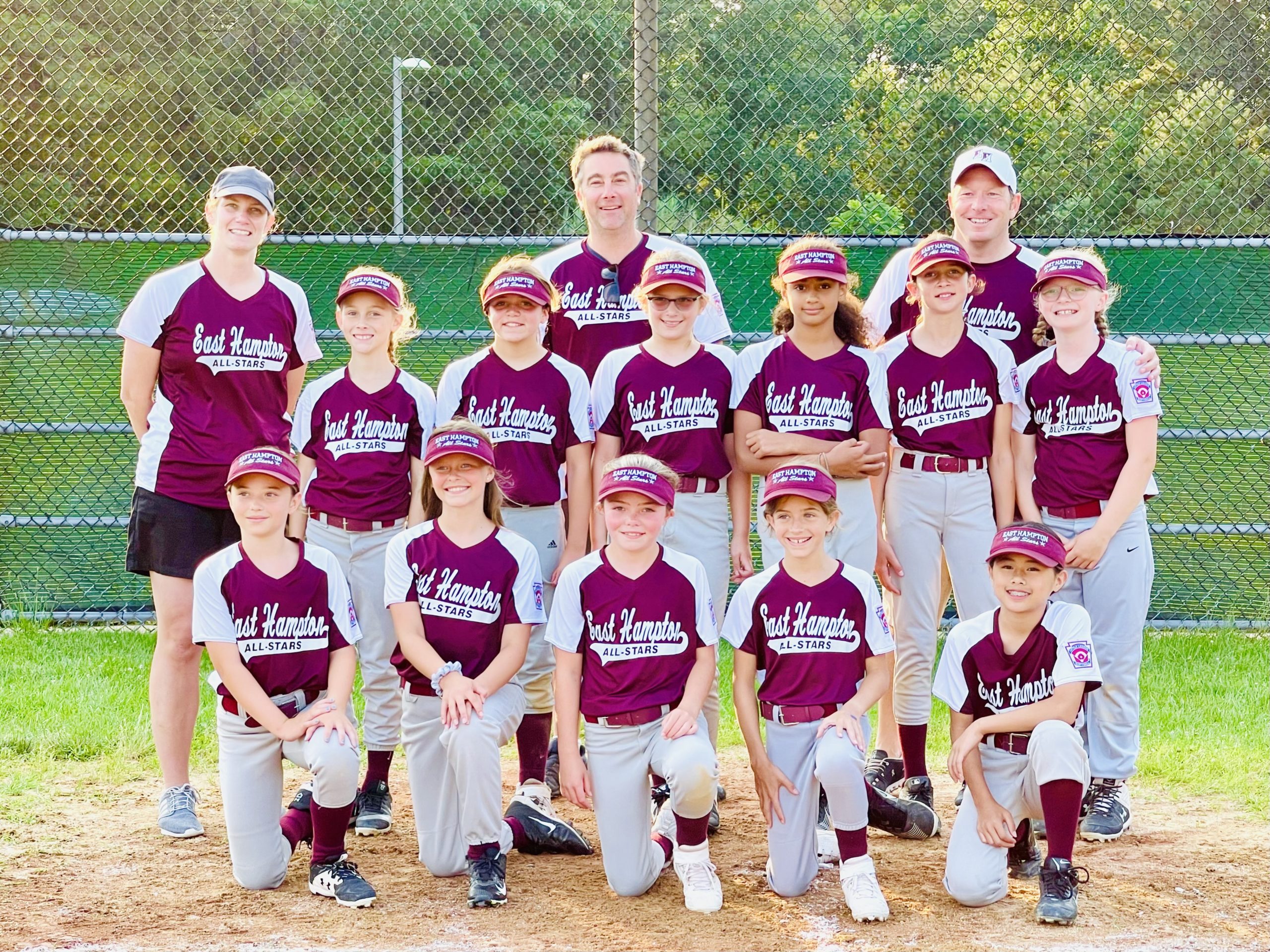 The East Hampton Little League 10-and-under All-Stars.