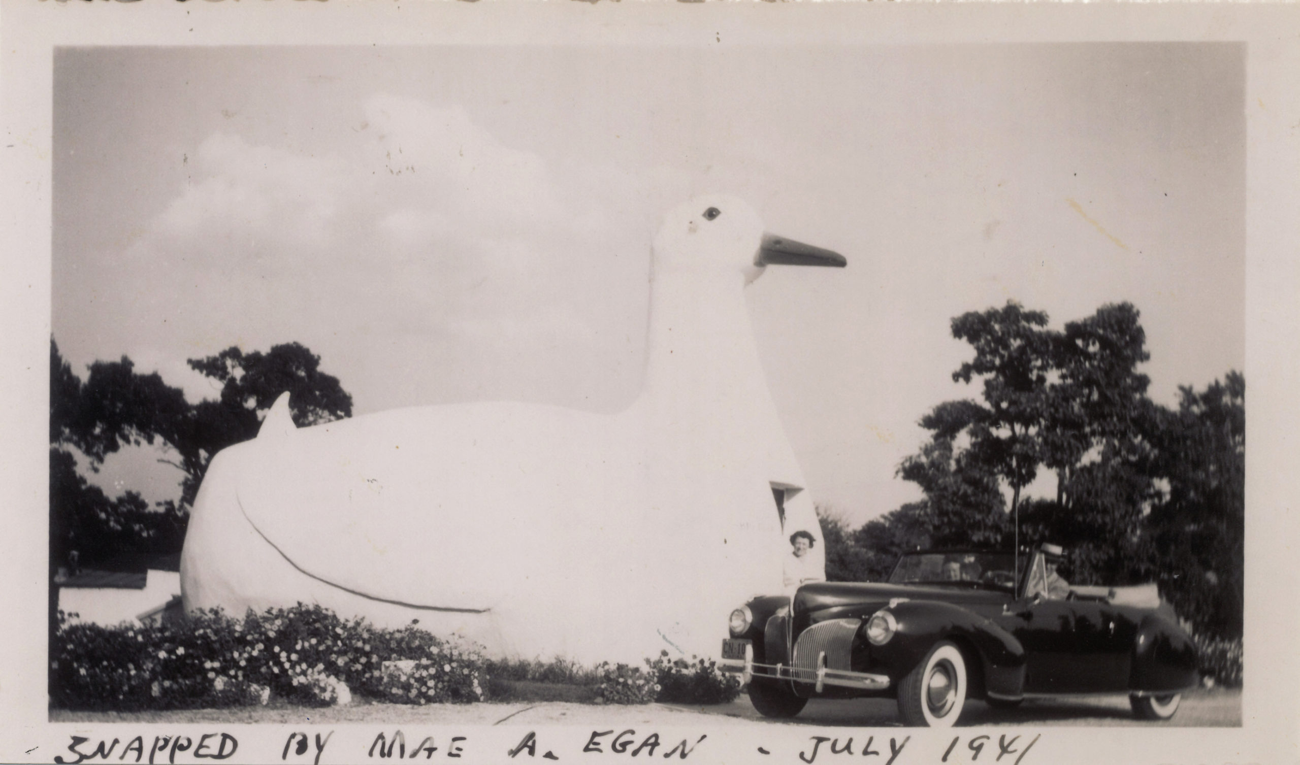 The Big Duck in 1941.