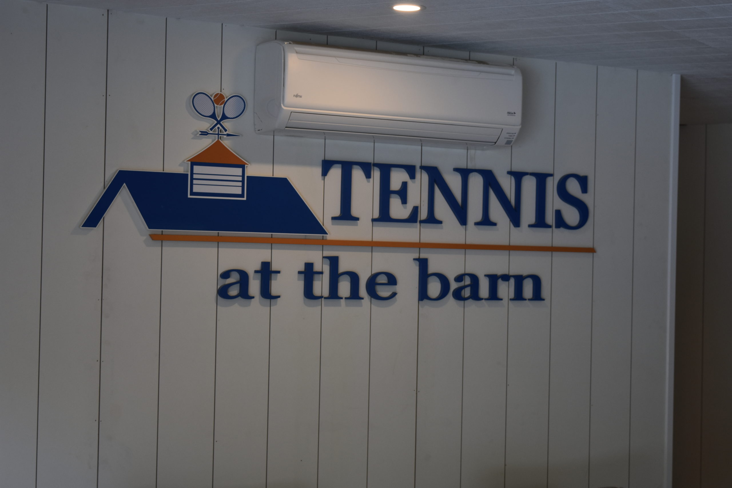 Tennis At The Barn is located on Montauk Highway in Westhampton.