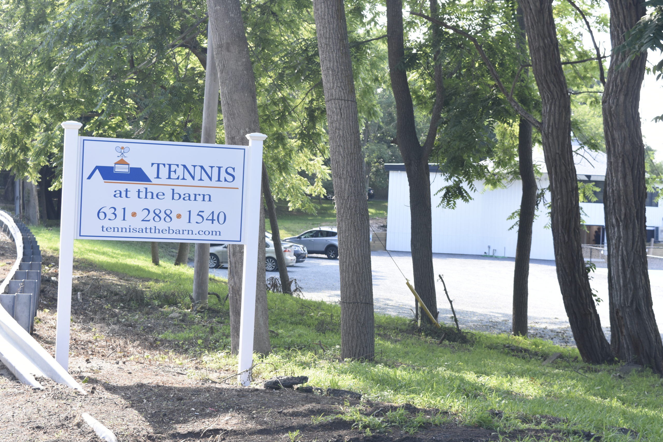 Tennis At The Barn is located on Montauk Highway in Westhampton.