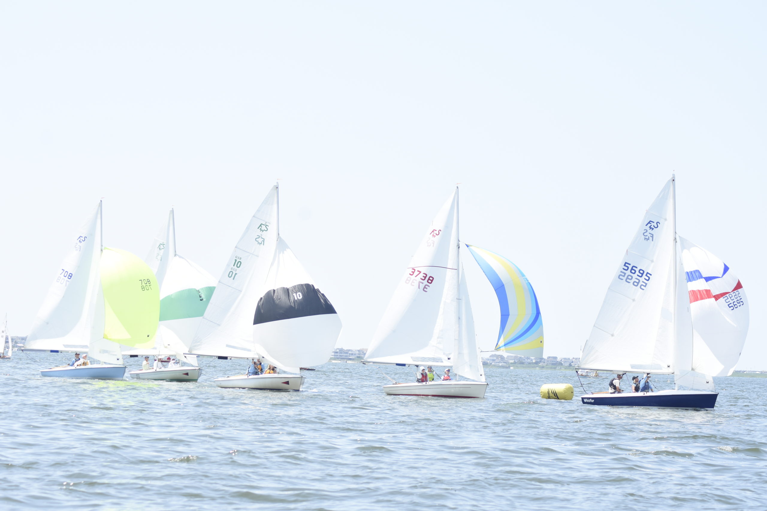 The Westhampton Yacht Squadron hosted a number of races and fleets this past Saturday, including flying scots.