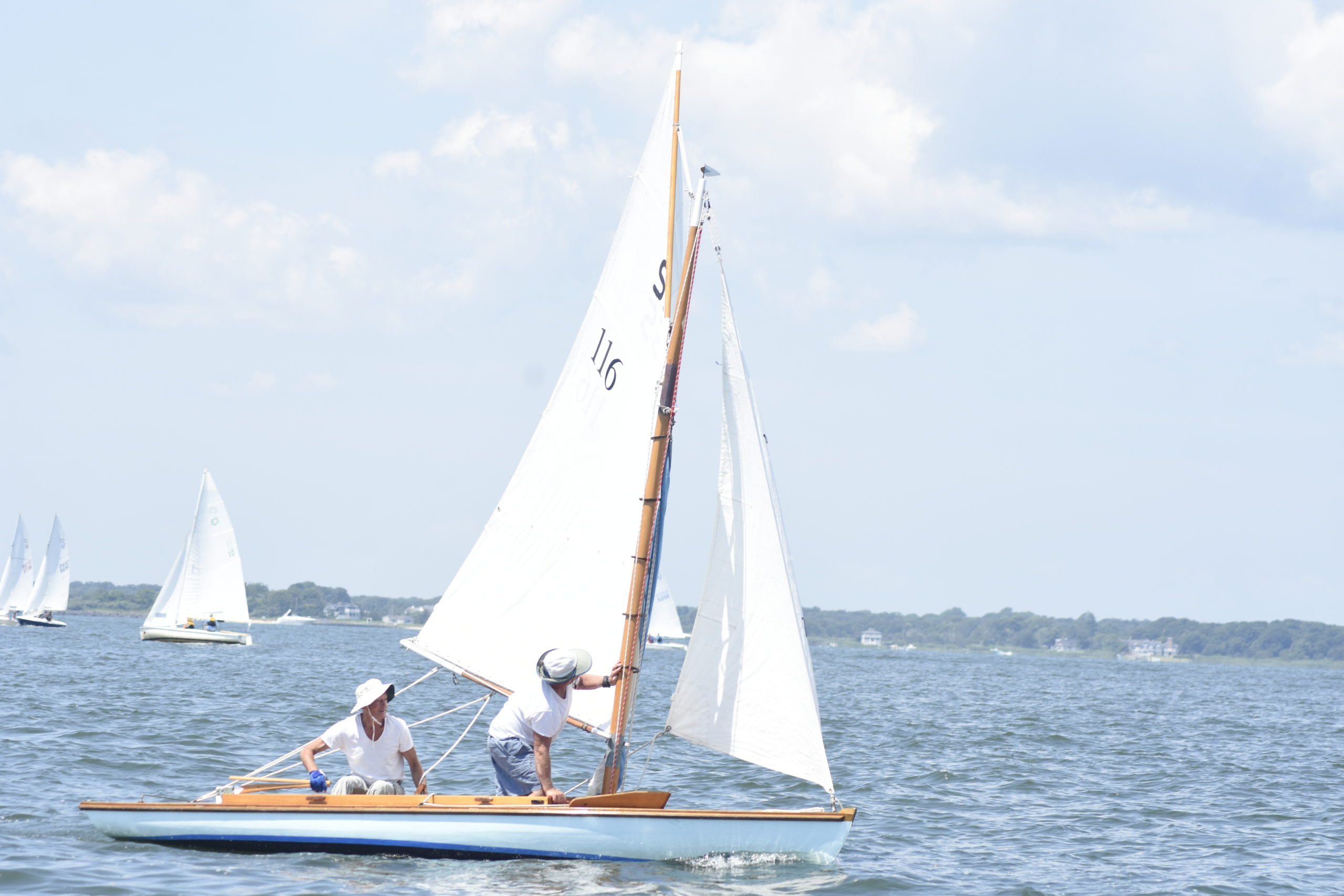 Rob Dudley and Jim Ewing in SS 116 won Saturday's SS Class Association's Championship Race.