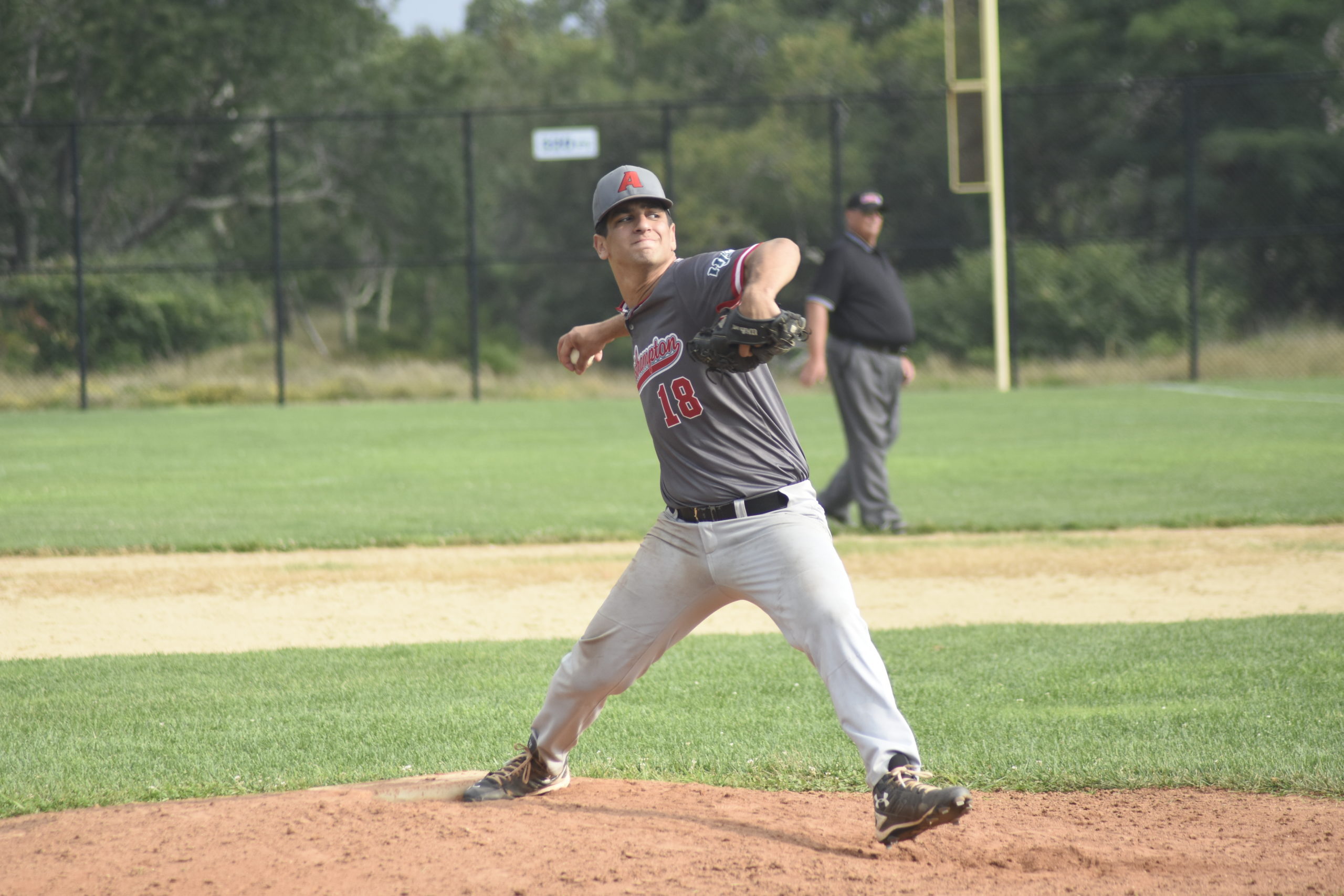 Justin Rosner (Binghamton) fired eight strong innings on Sunday with 10 strikeouts but took the tough-luck loss.
