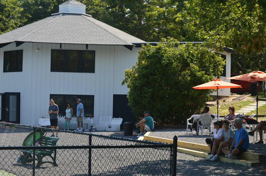 The clubhouse at the site has been completely redesigned and decorated.