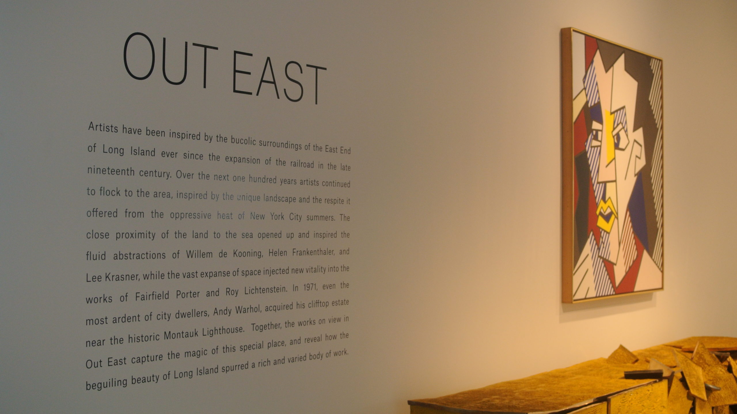 The Out East exhibition highlights the work of artists who have lived and worked on the East End.