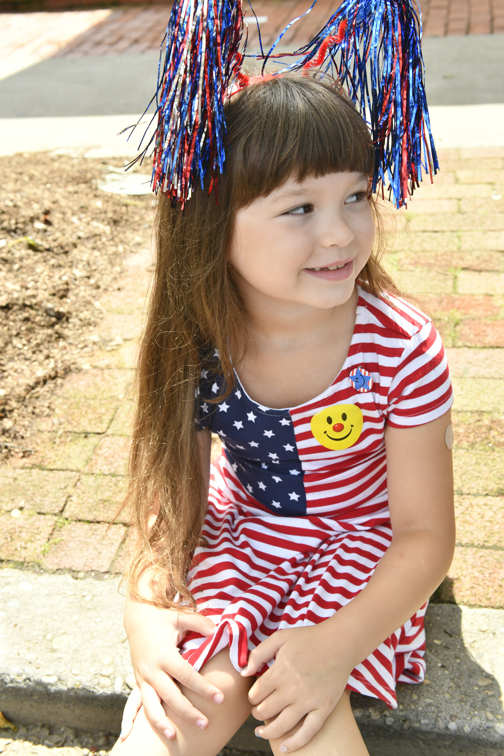 The Fourth of July Parade in Southampton Village on Monday morning.    DANA SHAW