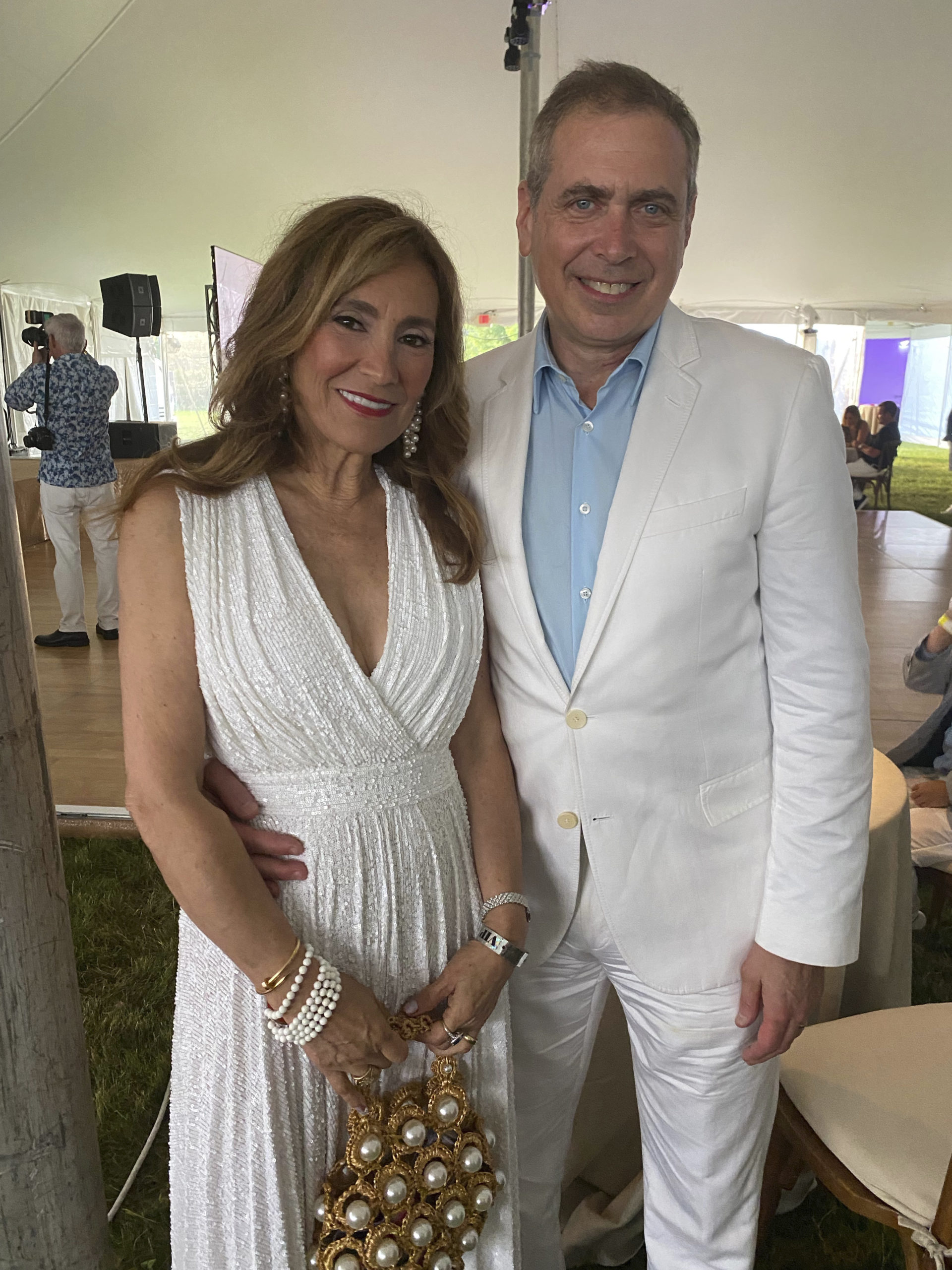 Maria and Ken Fishel at Samuel Waxman Cancer Research Foundation event.  GRED DELIA